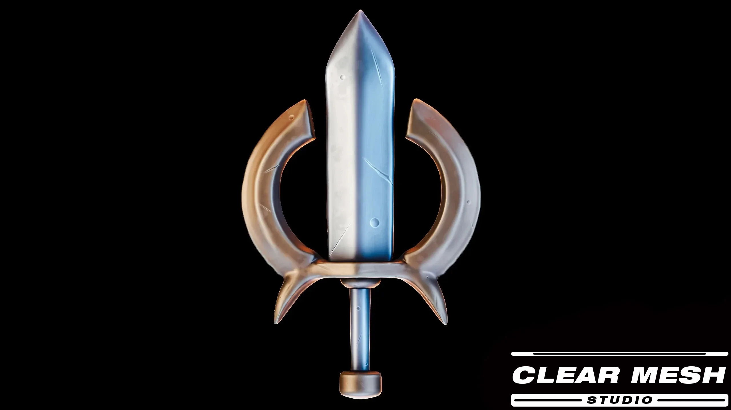 30 Stylized Weapon Base Mesh - VOL 10 ( Game Ready )