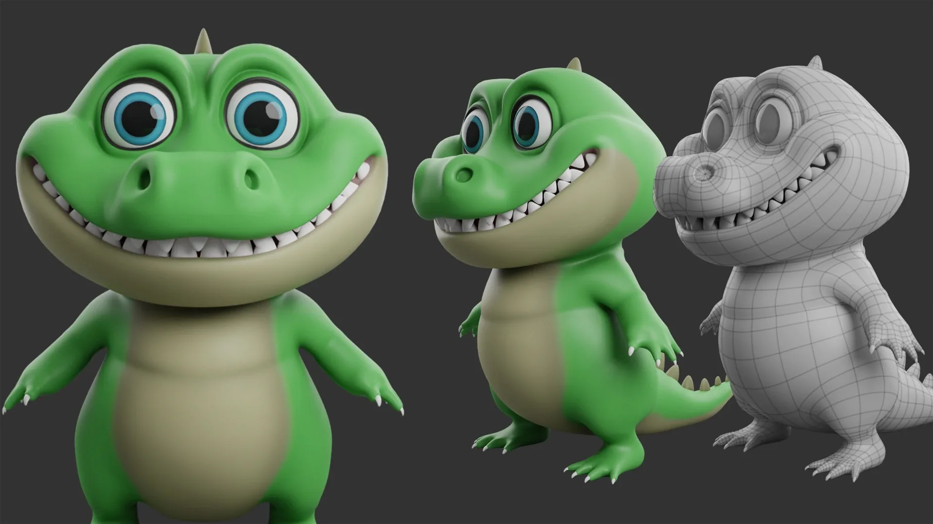 🌻10 Wild Animals Cartoon -  ( Monkey, Rhino, Elephant, Fox, Bear, Lion, Tiger, Crocodile......