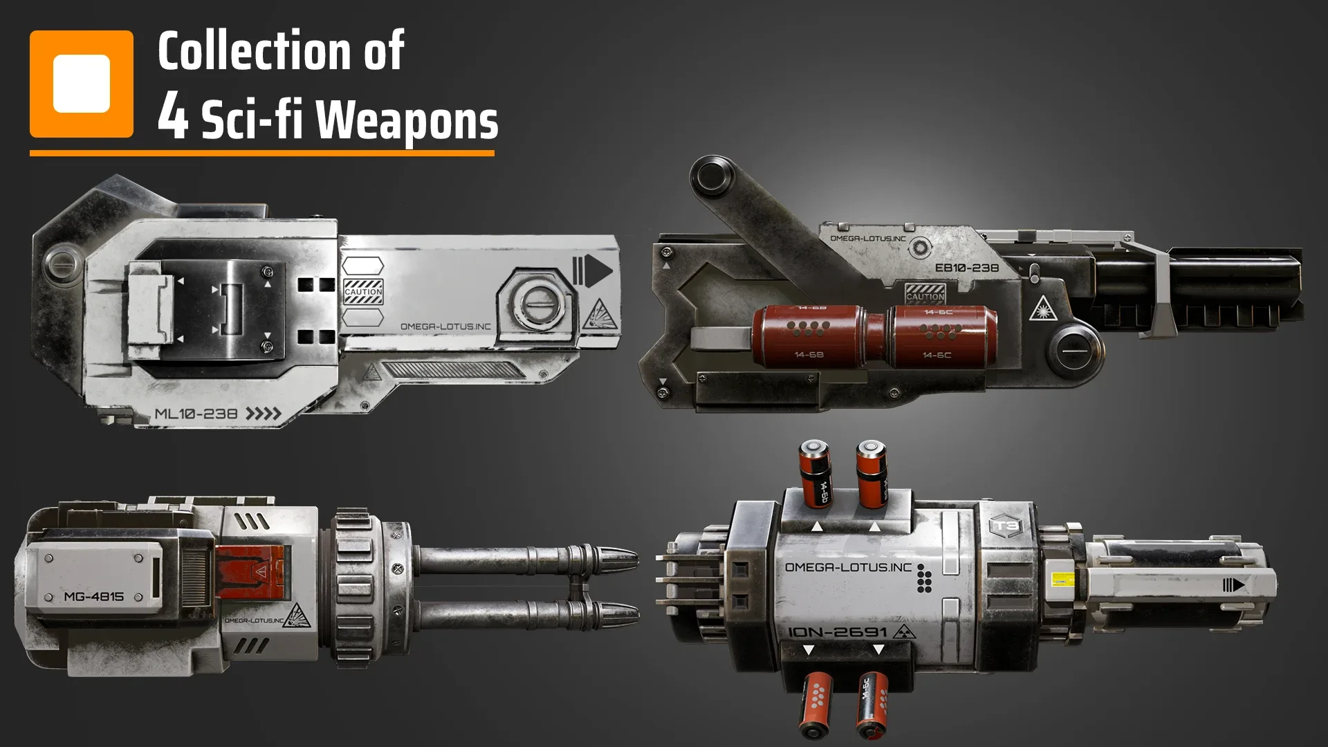 4 Sci-Fi Weapons