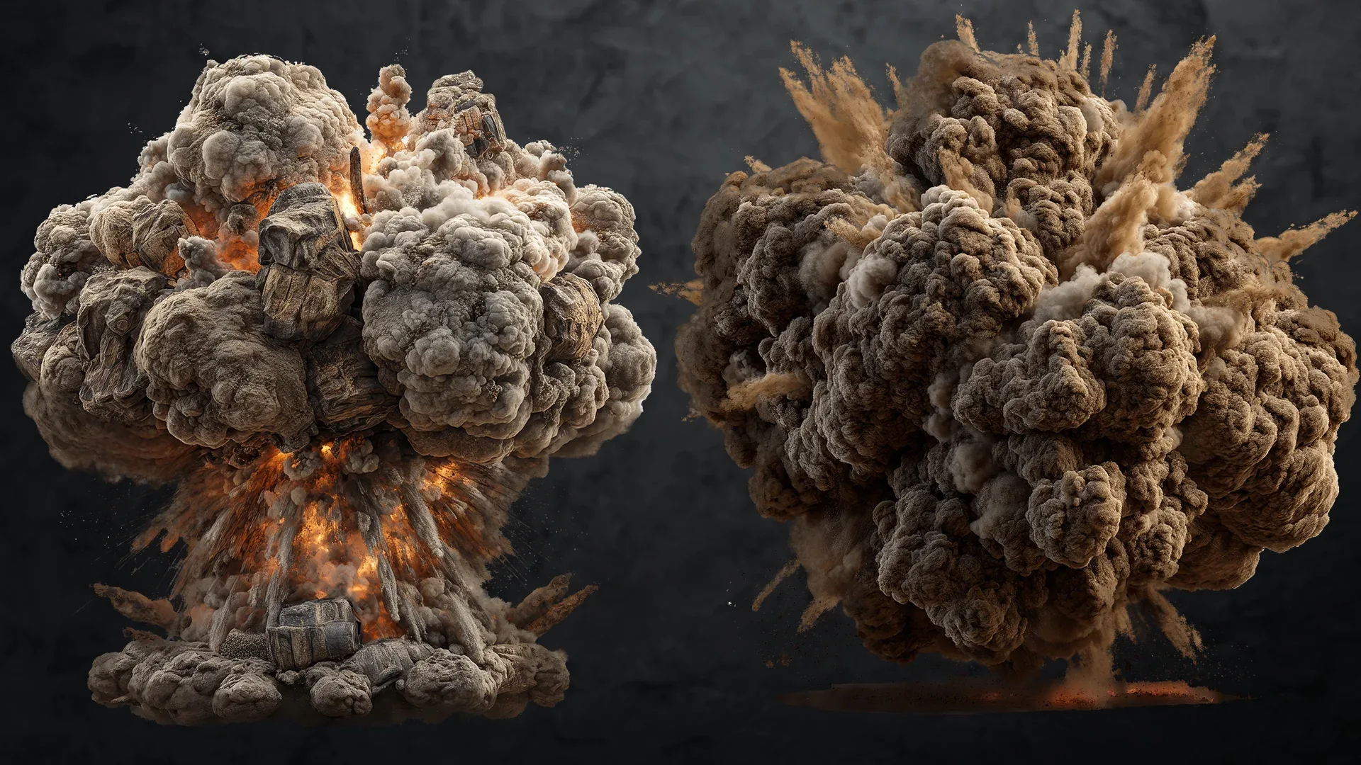 155 Fire & Explosion PNG Pack + Transparent Files - 4k High Quality