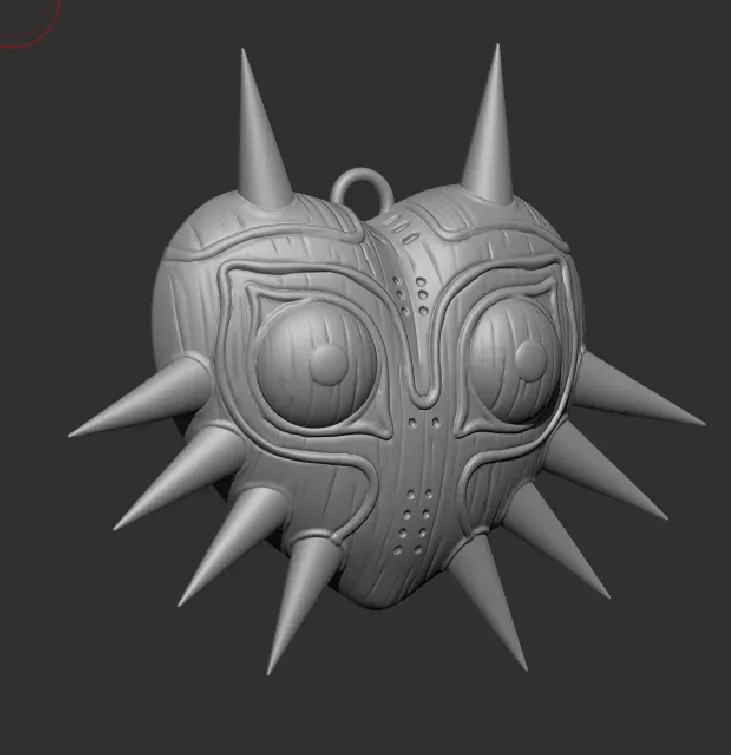 Majora's Mask Keychain - 3D Print - FlippedNormals