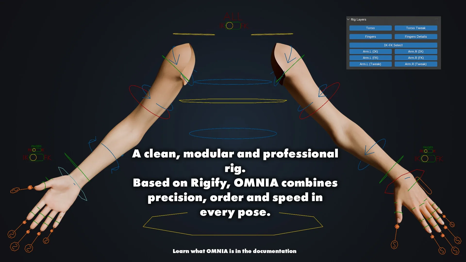 Realistic Neutral Arms | Customizable Edition