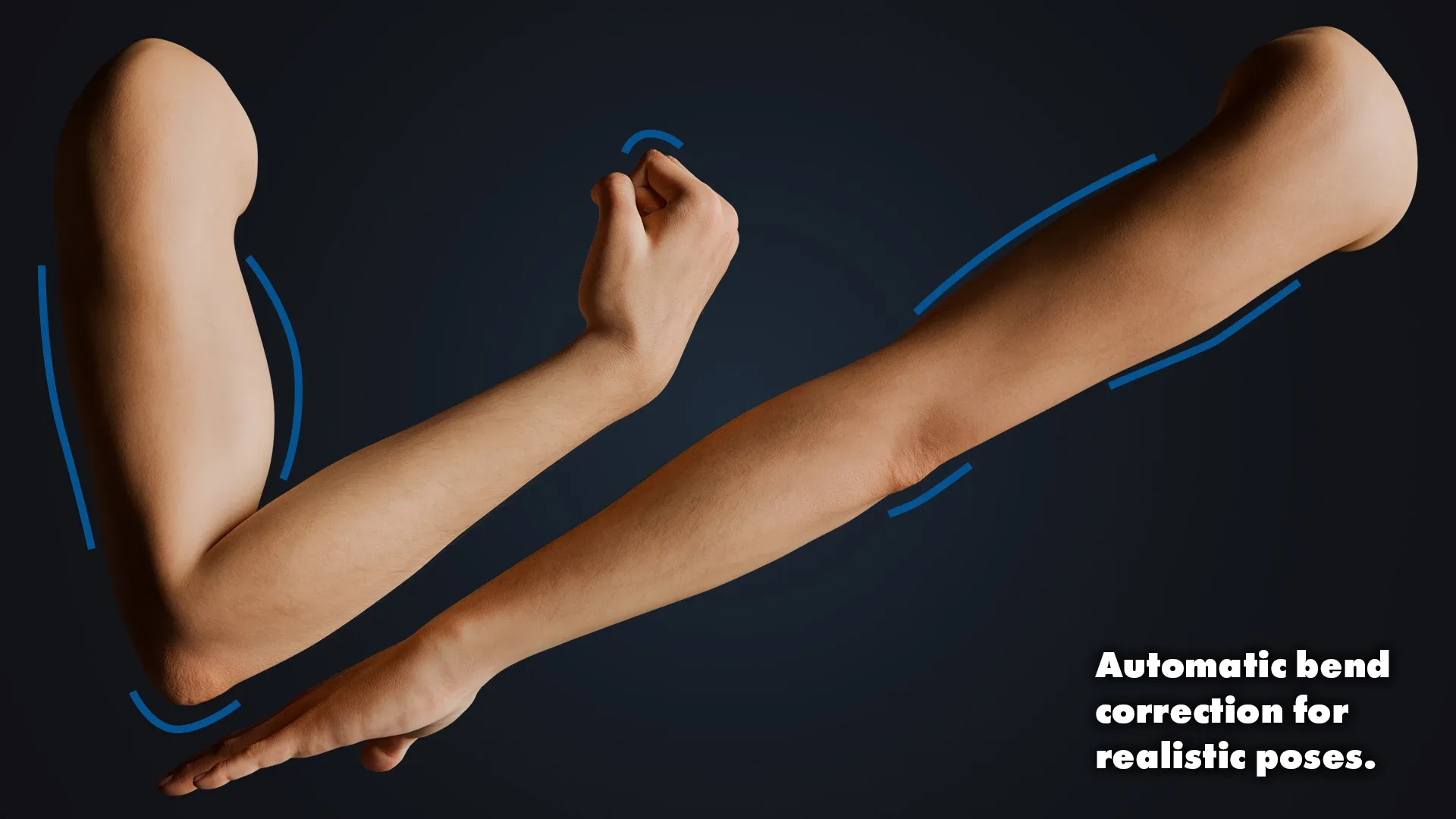 Realistic Neutral Arms | Customizable Edition