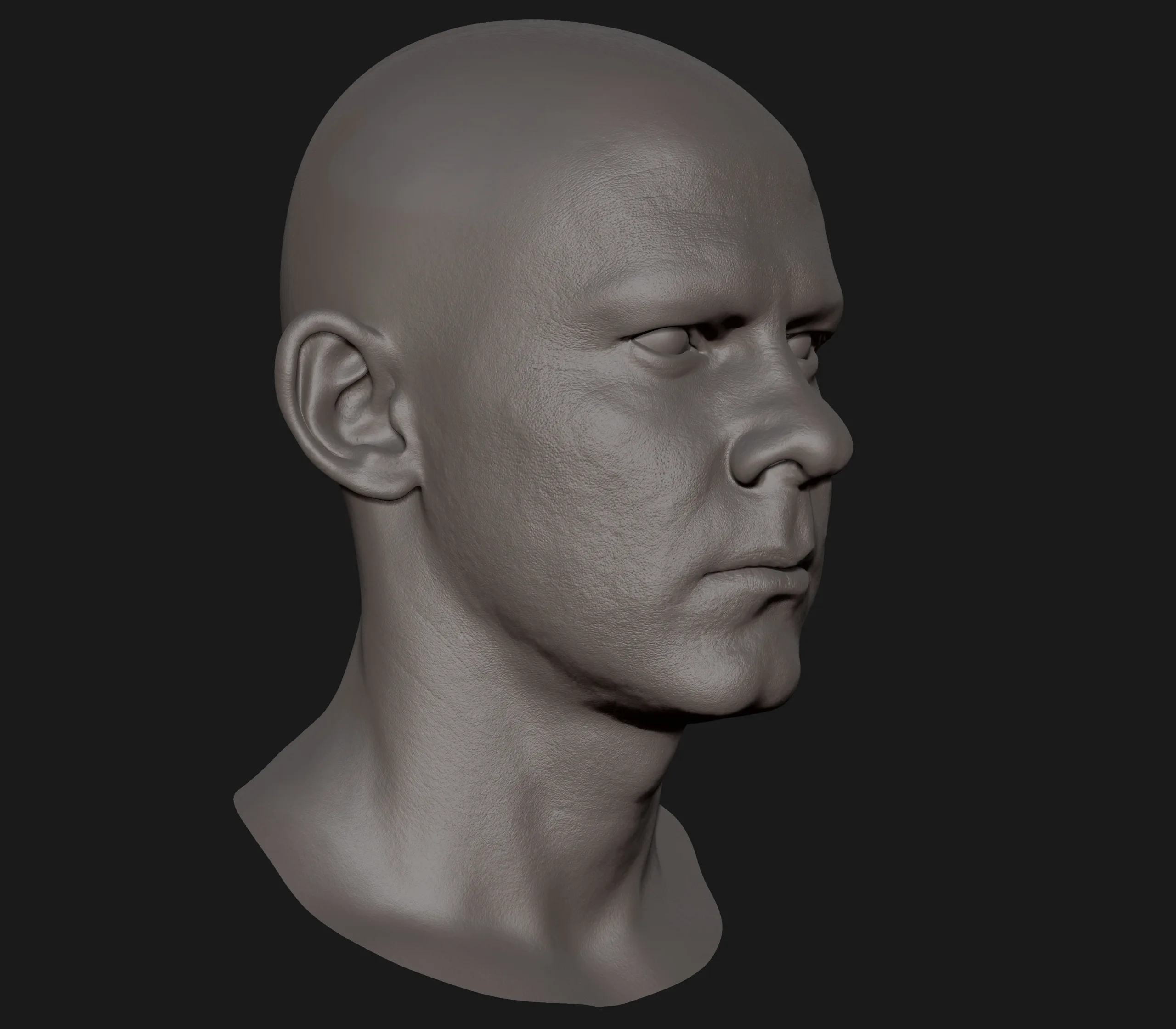 Dominic Monaghan likeness sculpt 3D model