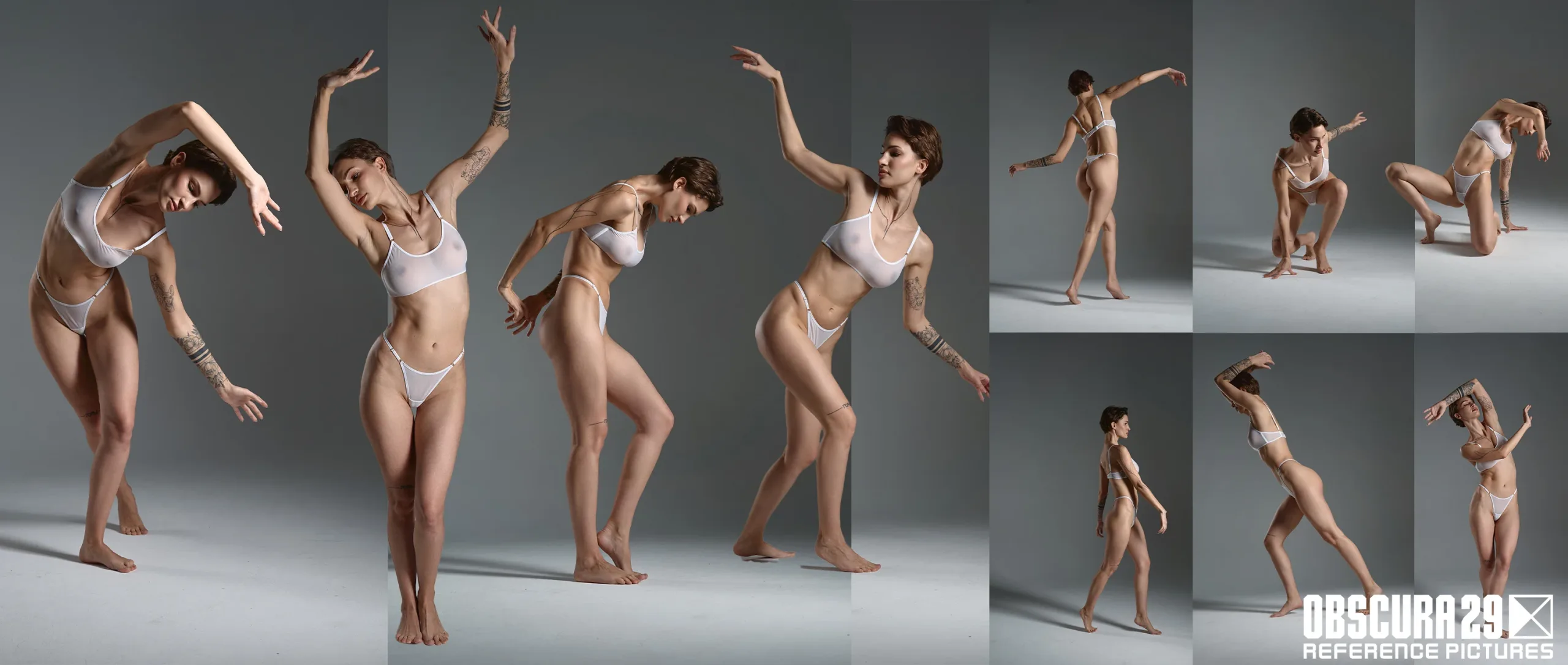 1400+ Female Dynamic and Art Poses