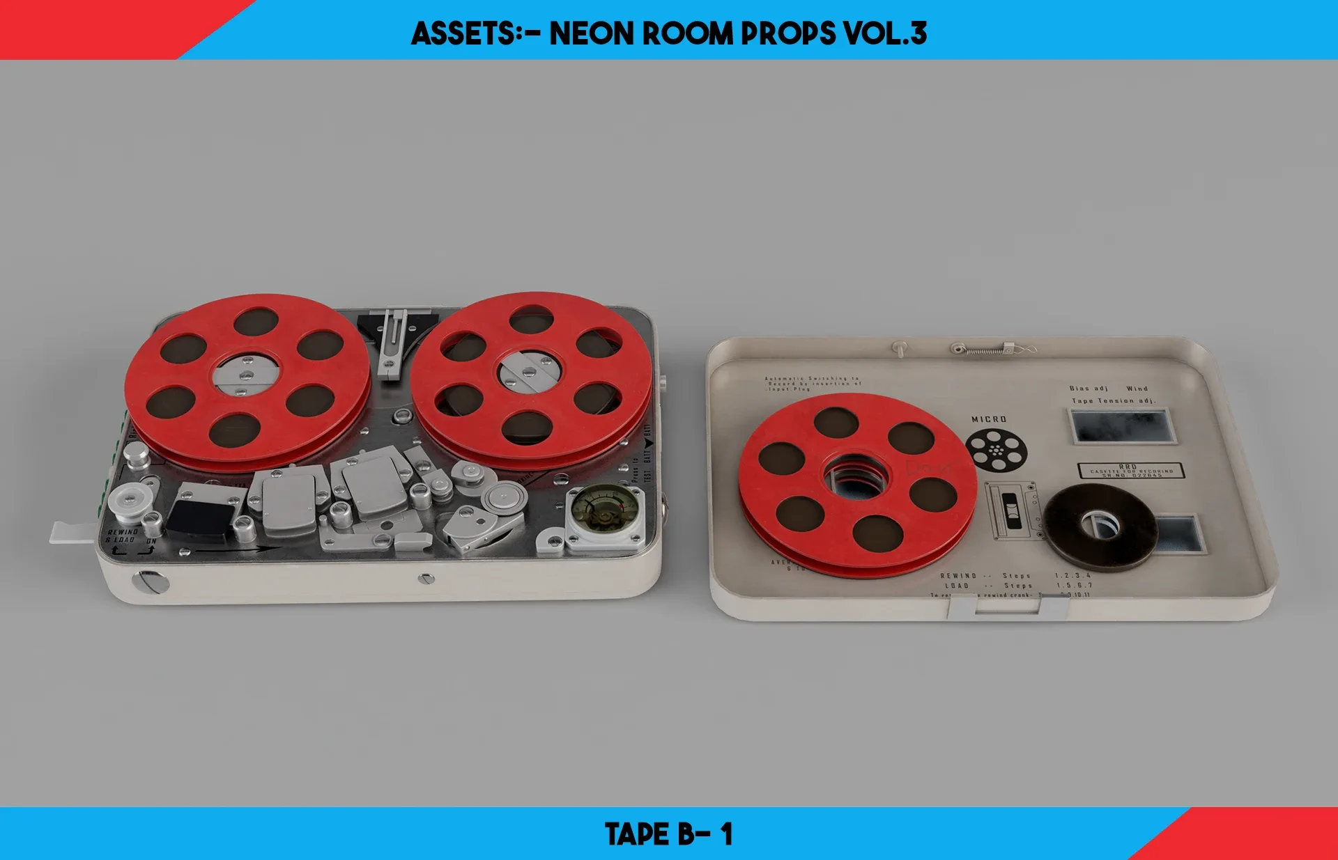 Neon Room Props Vol.3
