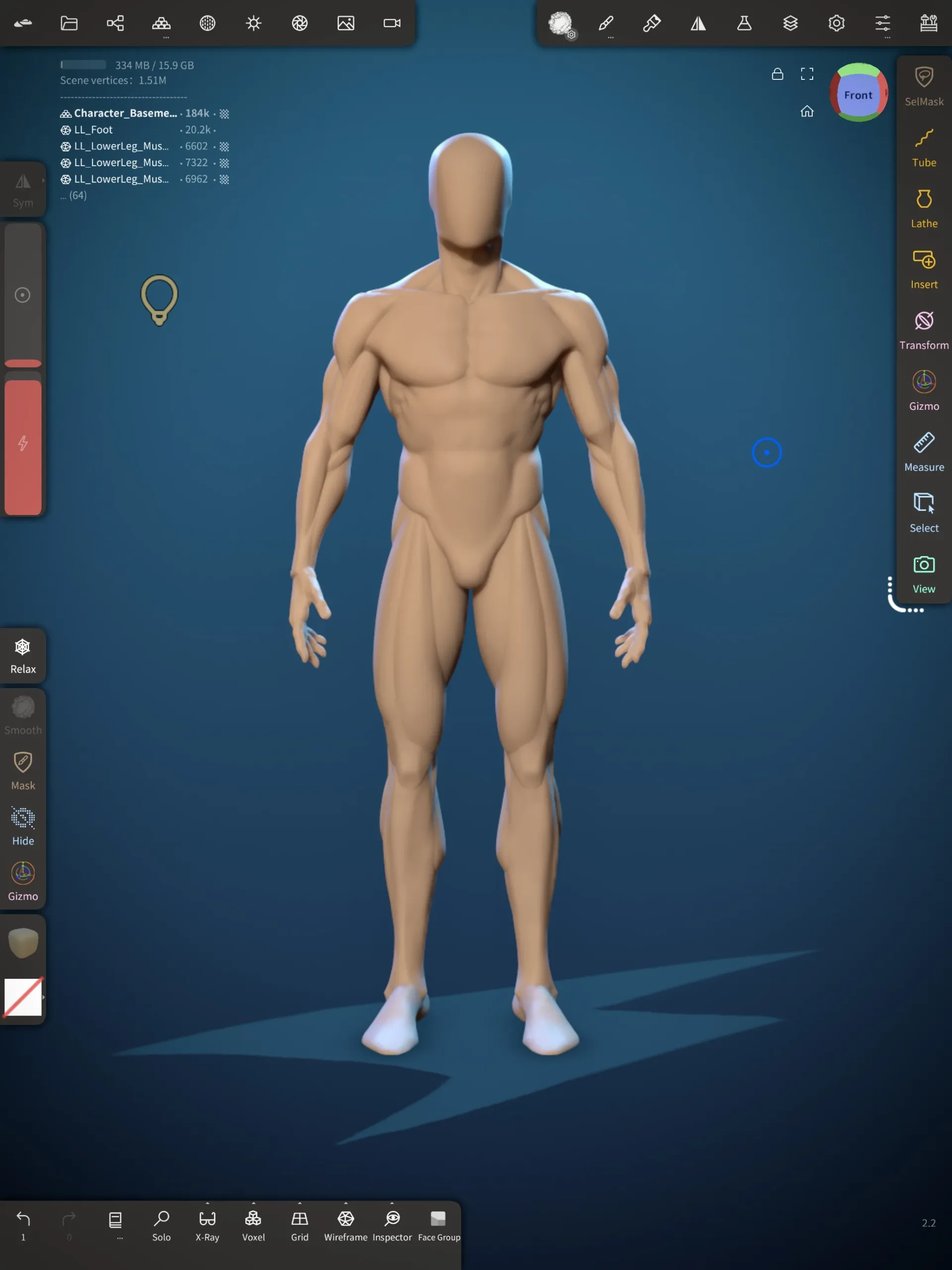 Human Basemesh - Male Character