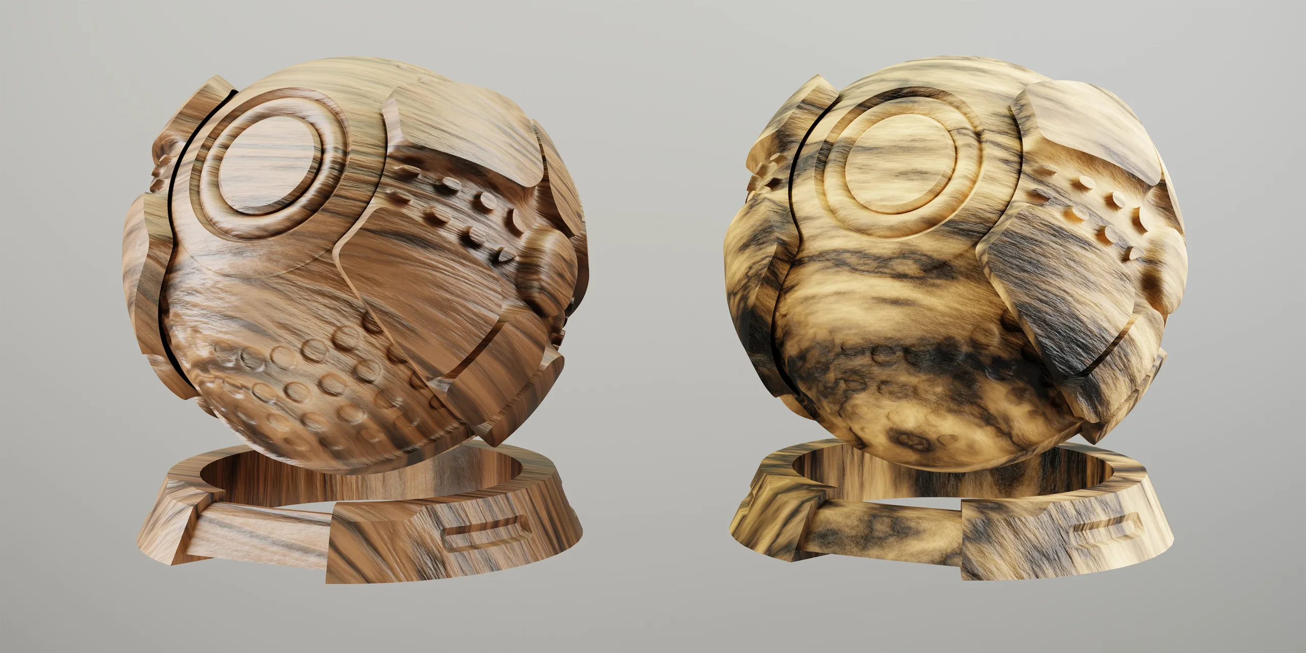 Exotic Wood – Procedural Shader Pack (Vol.1)