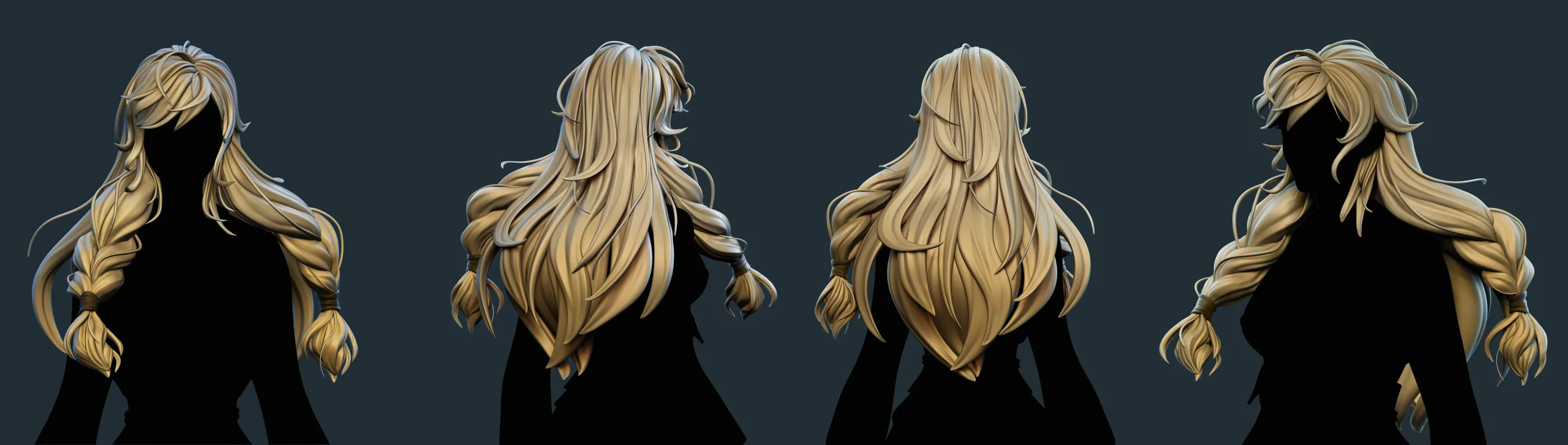 How to Sculpt Hair in Zbrush