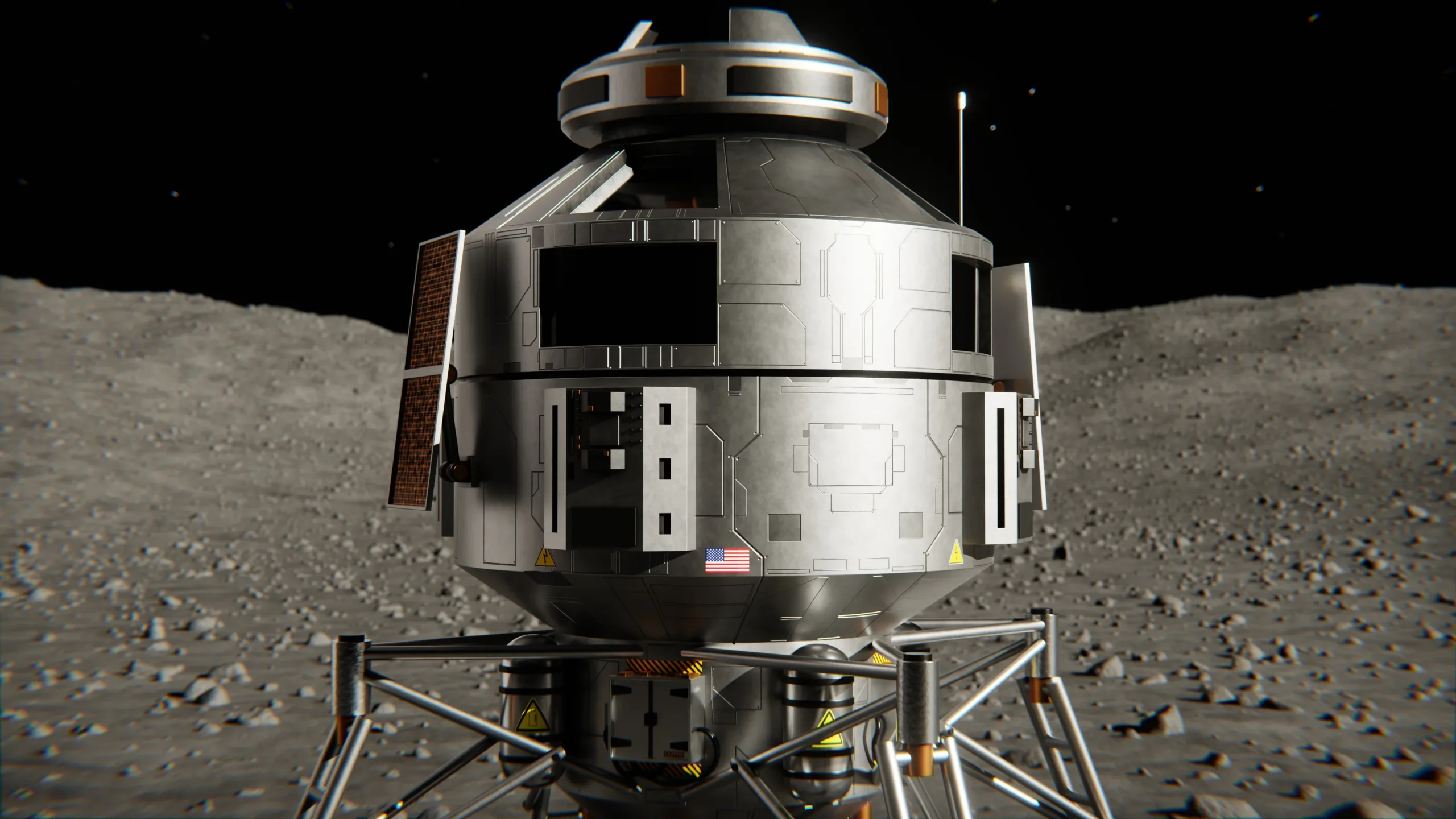 Sci-Fi Lunar Lander