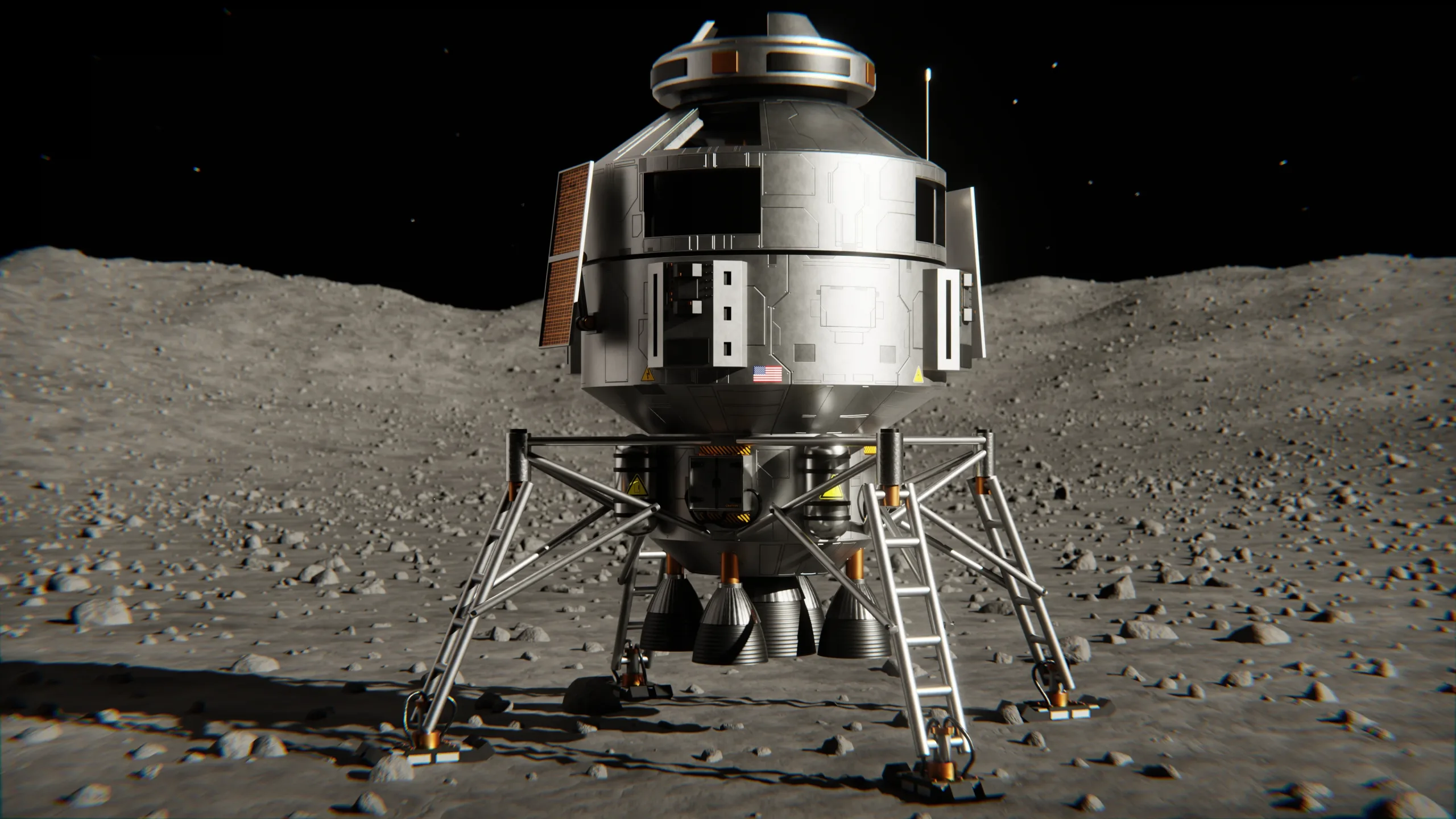 Sci-Fi Lunar Lander