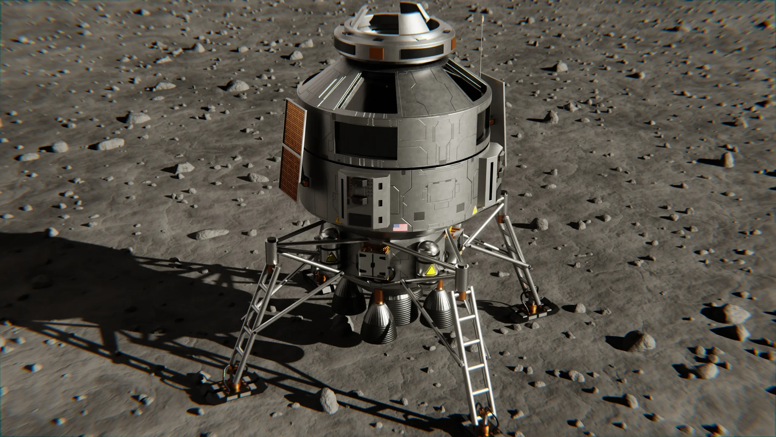 Sci-Fi Lunar Lander