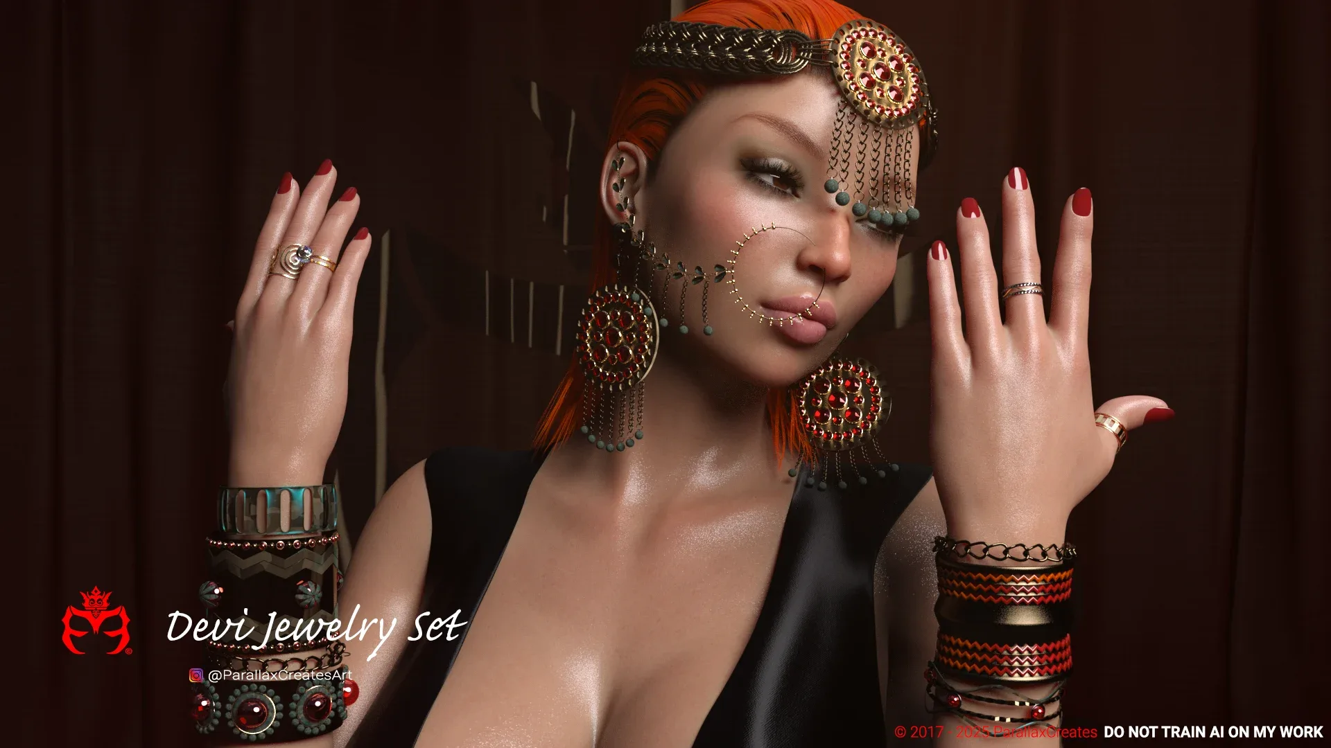 ParallaxCreates: 3D Jewelry Collection | The Early Years Remastered