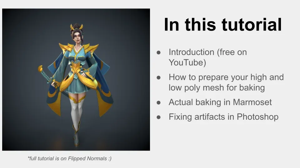 Baking in Marmoset – From Setup to Clean Results