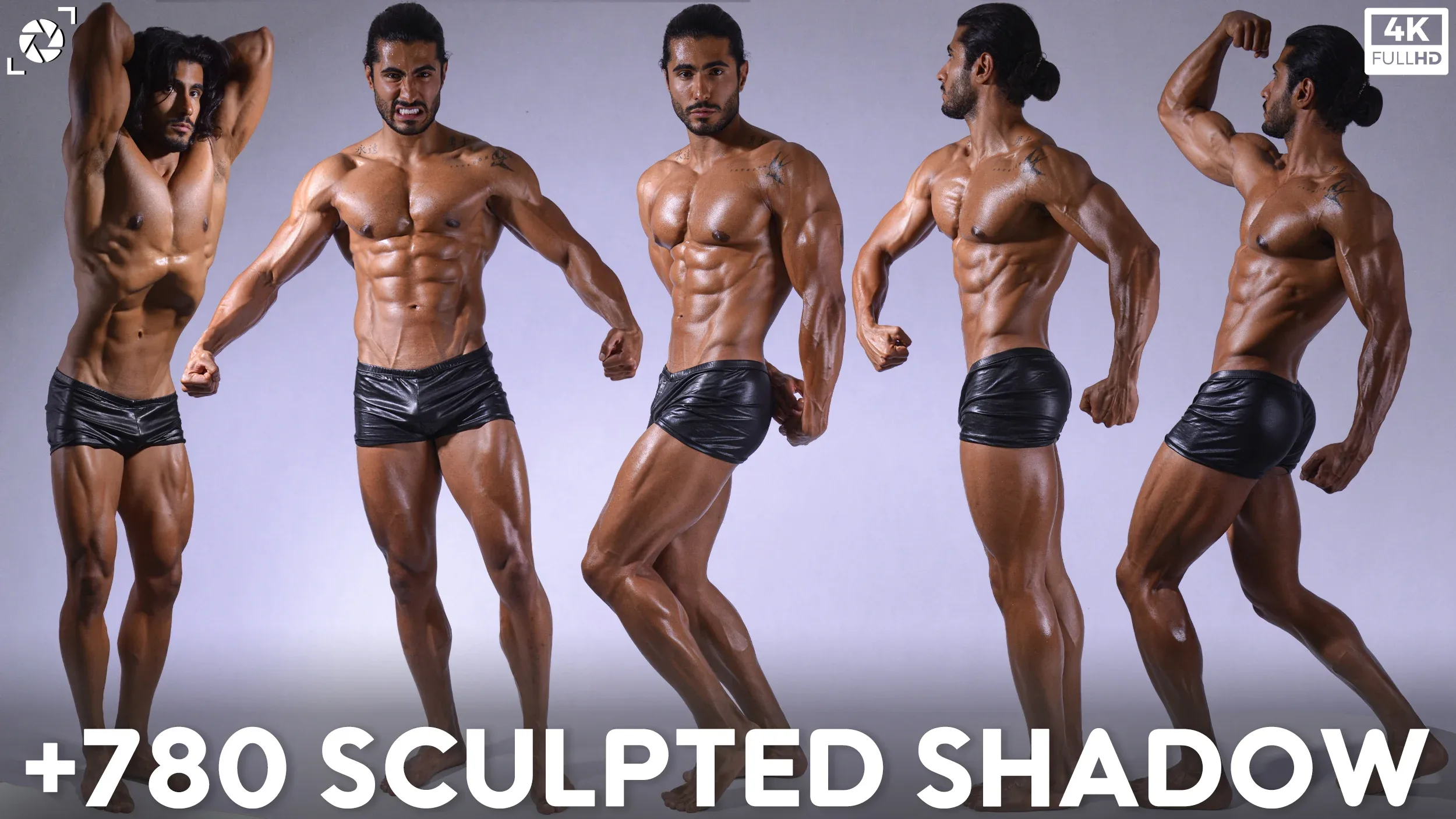 +780 Sculpted Shadow Reference Pictures - Vol 22 | 360° Shots