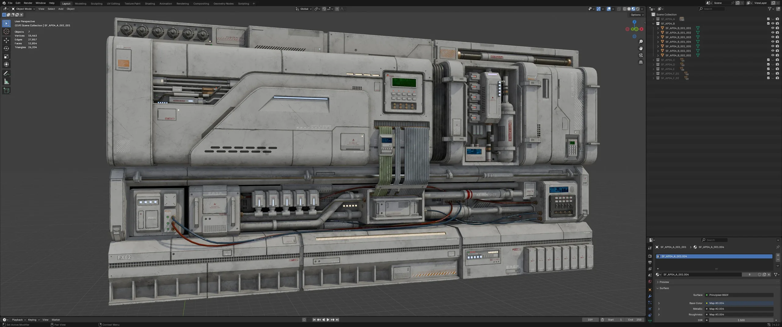 Sci-Fi Architecture Panels Kit Vol 4