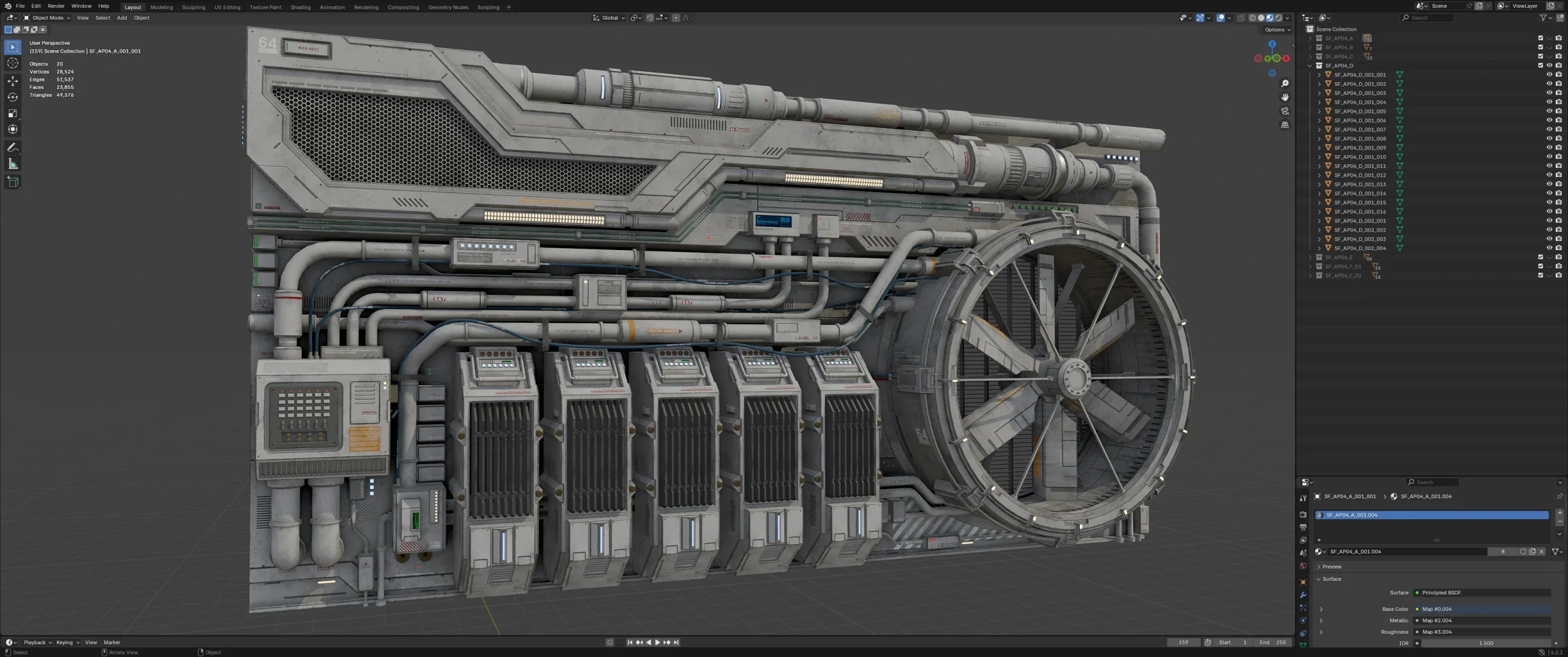 Sci-Fi Architecture Panels Kit Vol 4