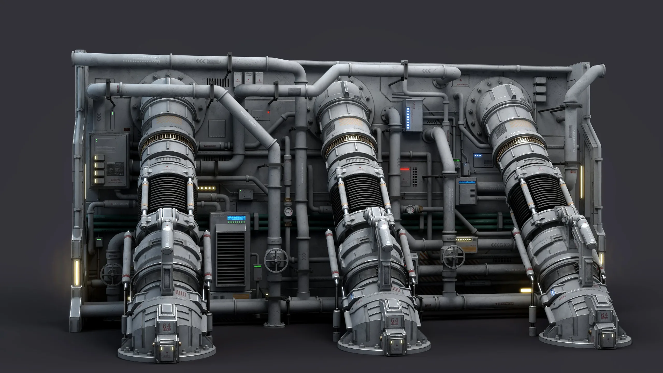 Sci-Fi Architecture Panels Kit Vol 4
