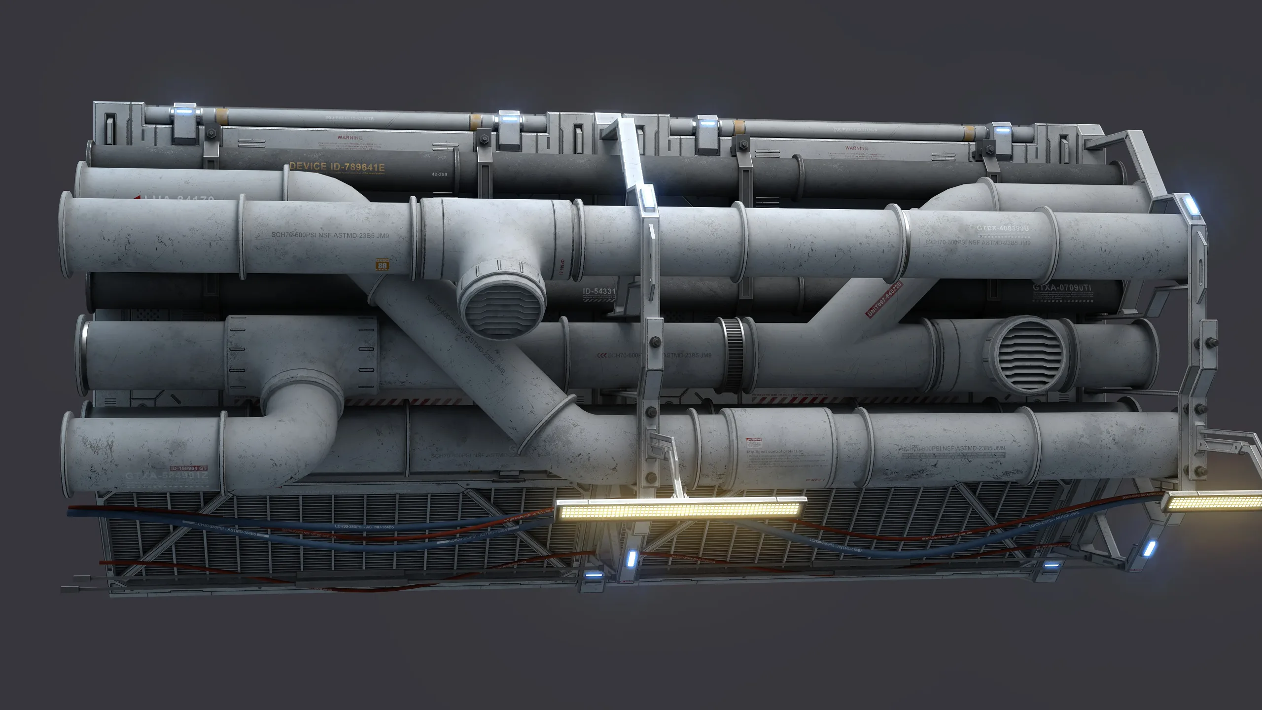 Sci-Fi Architecture Panels Kit Vol 4