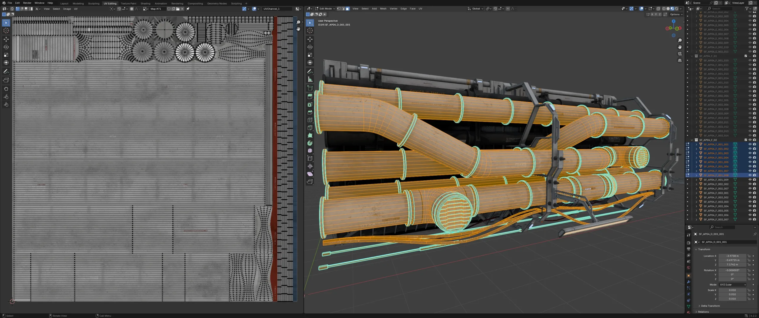 Sci-Fi Architecture Panels Kit Vol 4