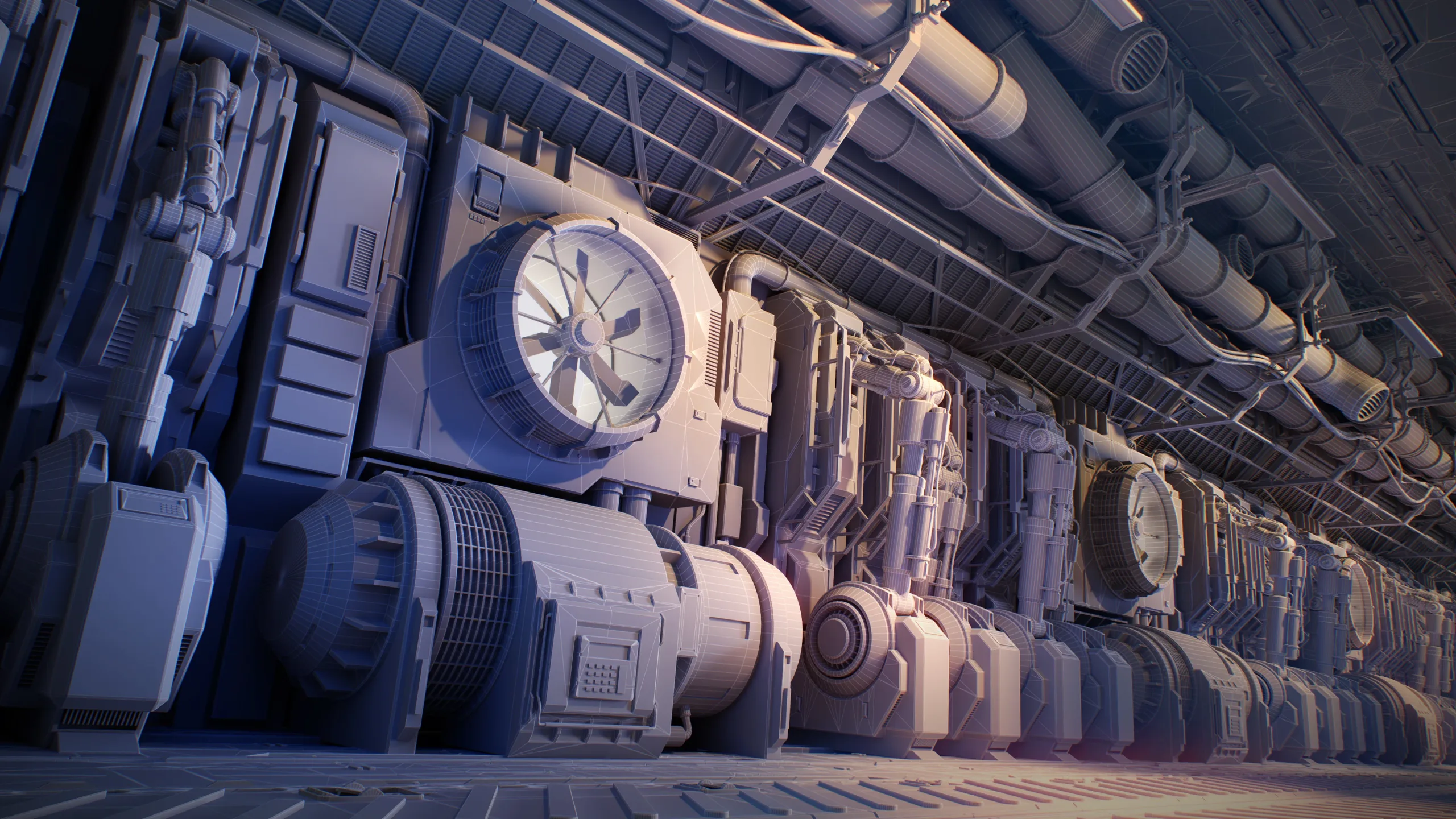 Sci-Fi Architecture Panels Kit Vol 4