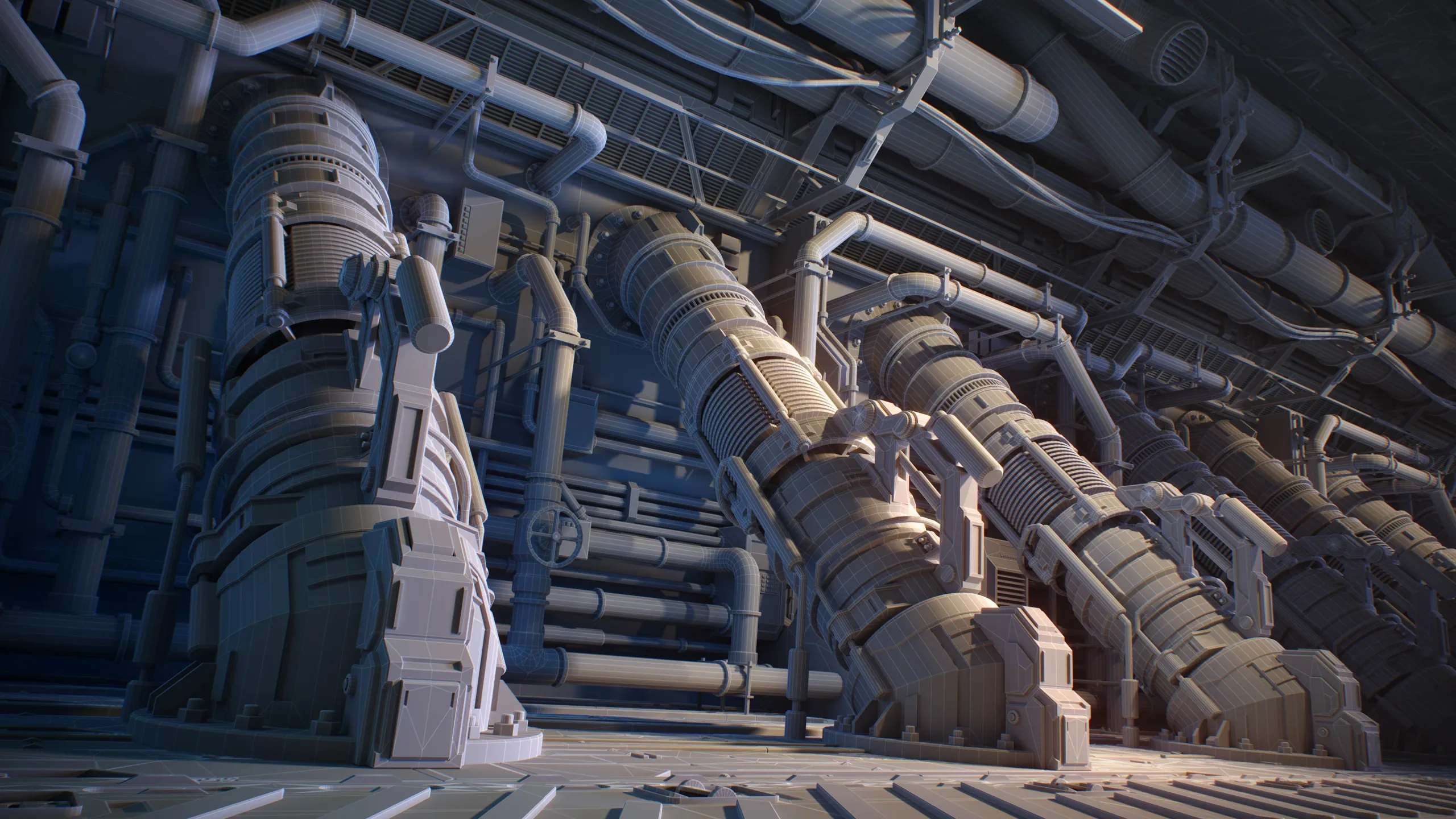 Sci-Fi Architecture Panels Kit Vol 4