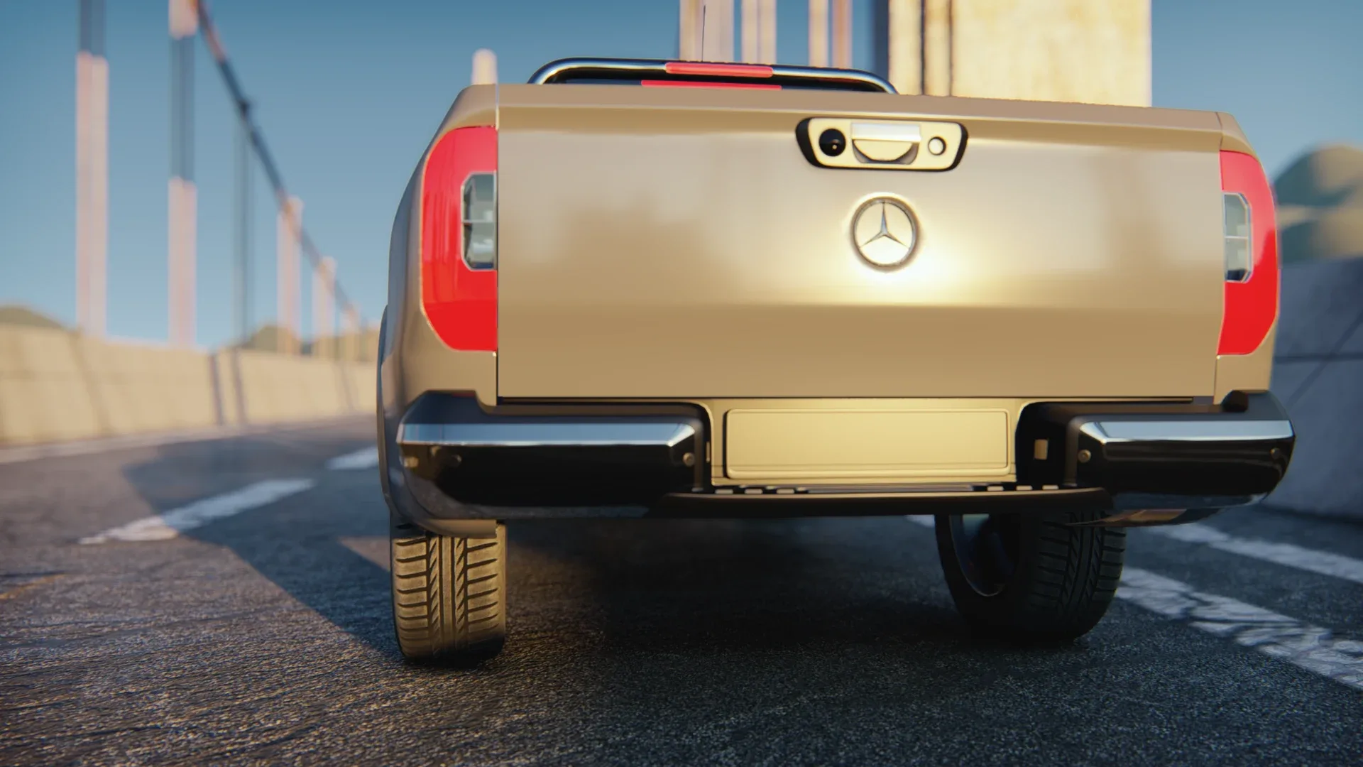 Mercedes-Benz X-Class 2018 – Ultra High-Poly 3D Model for Photorealistic Rendering