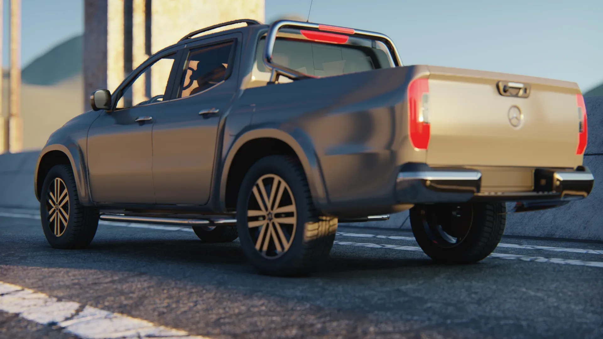 Mercedes-Benz X-Class 2018 – Ultra High-Poly 3D Model for Photorealistic Rendering