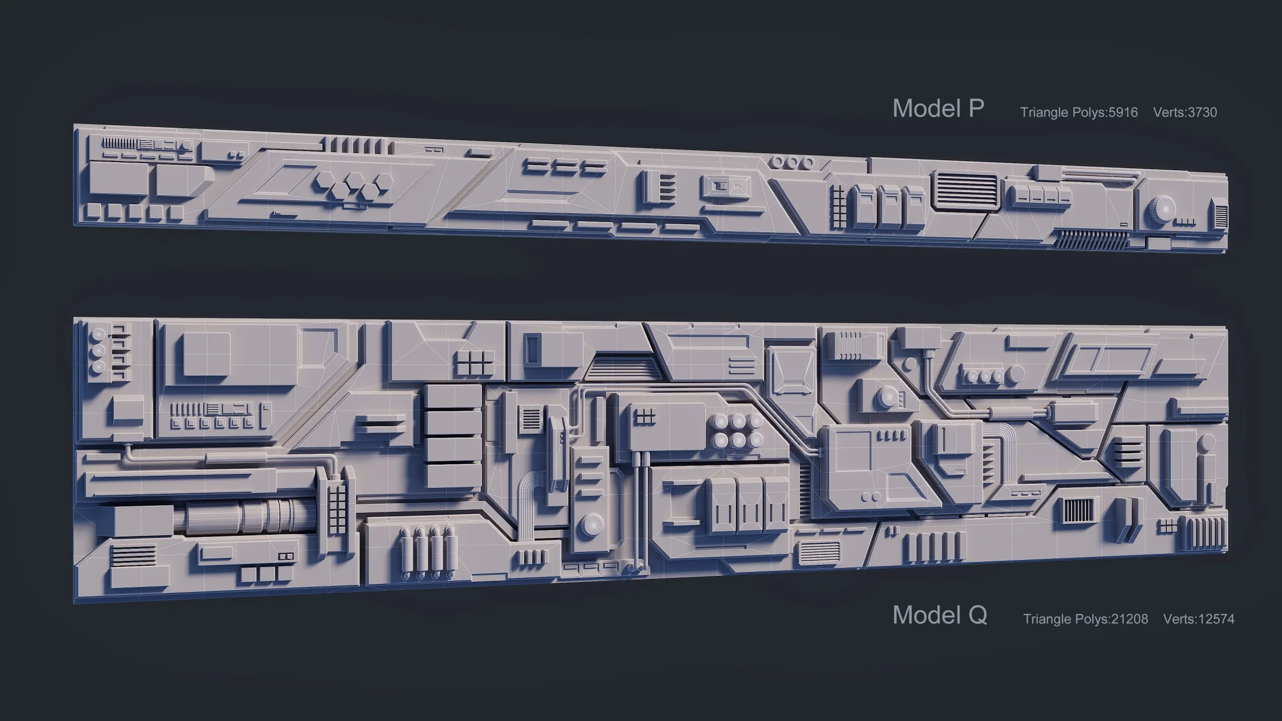 Sci-Fi Parts Kit Pack Vol 03-PBR