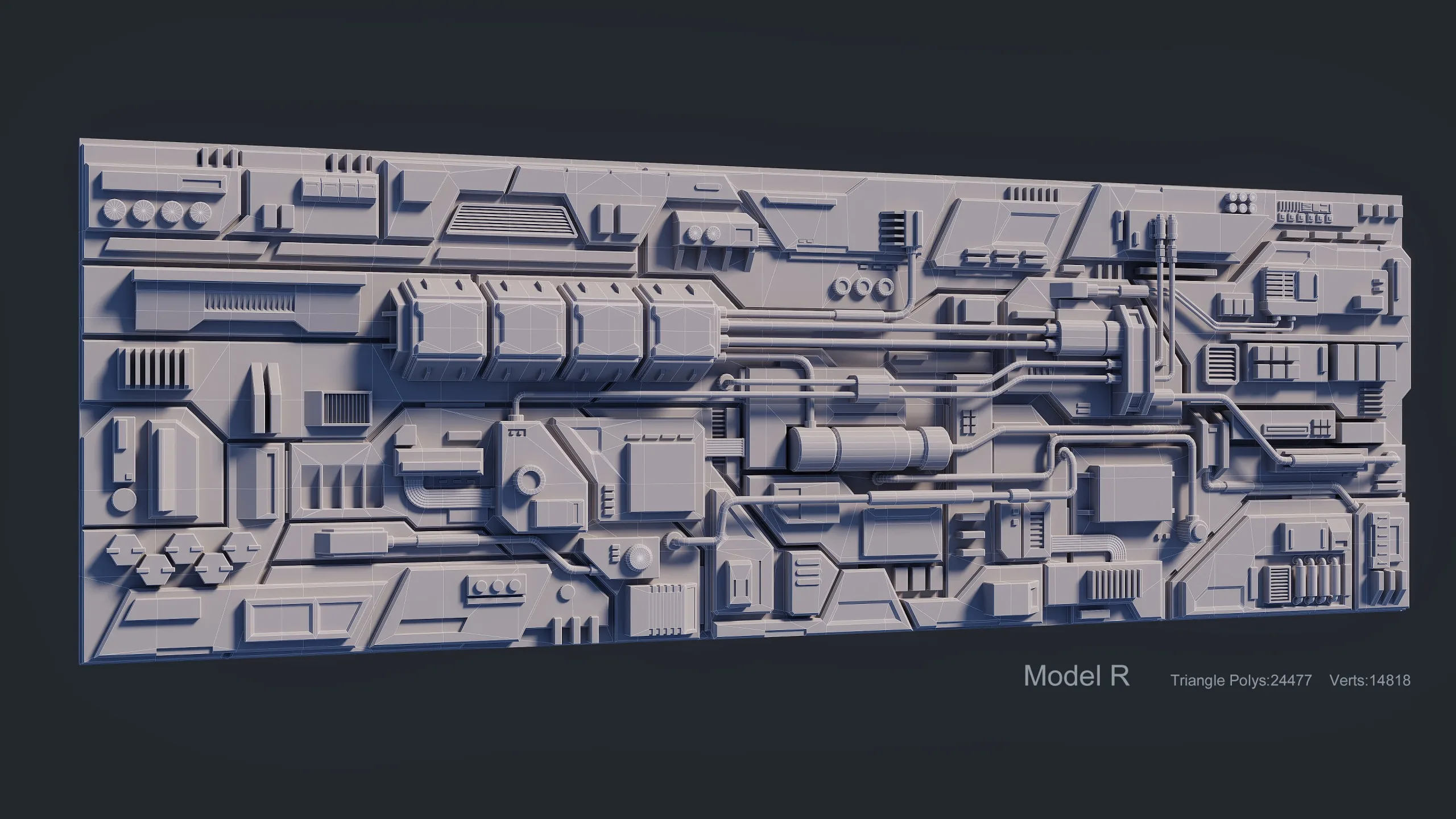Sci-Fi Parts Kit Pack Vol 03-PBR