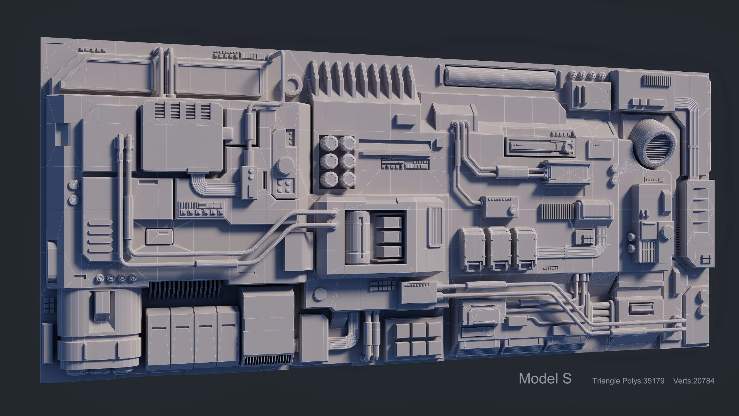 Sci-Fi Parts Kit Pack Vol 03-PBR