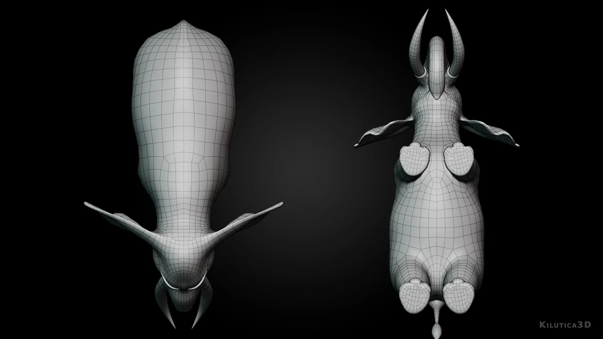 Cartoon Elephant - Rigged Stylized Animal Character