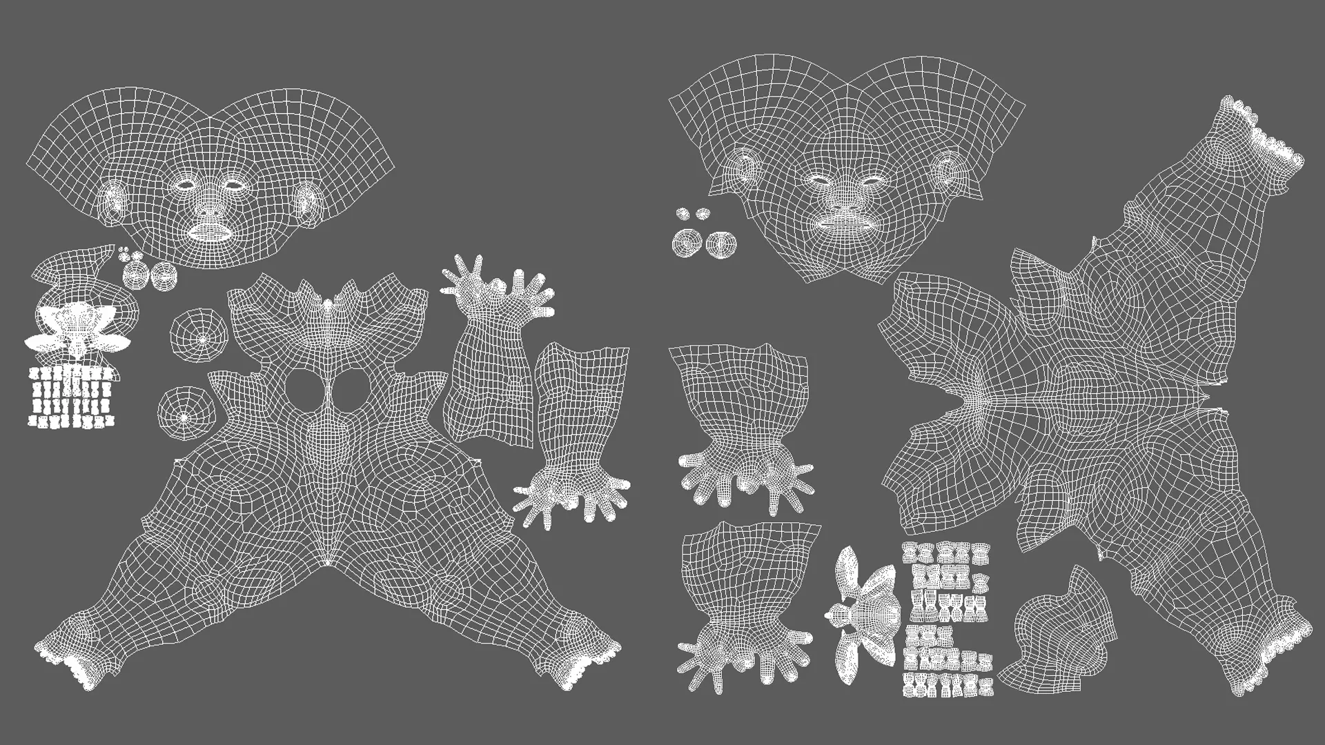 Blender - Muscular Male & Female Anatomy - Topology + UV