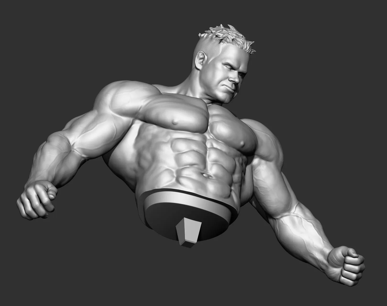 Jay Cutler bodybuilder 3D model