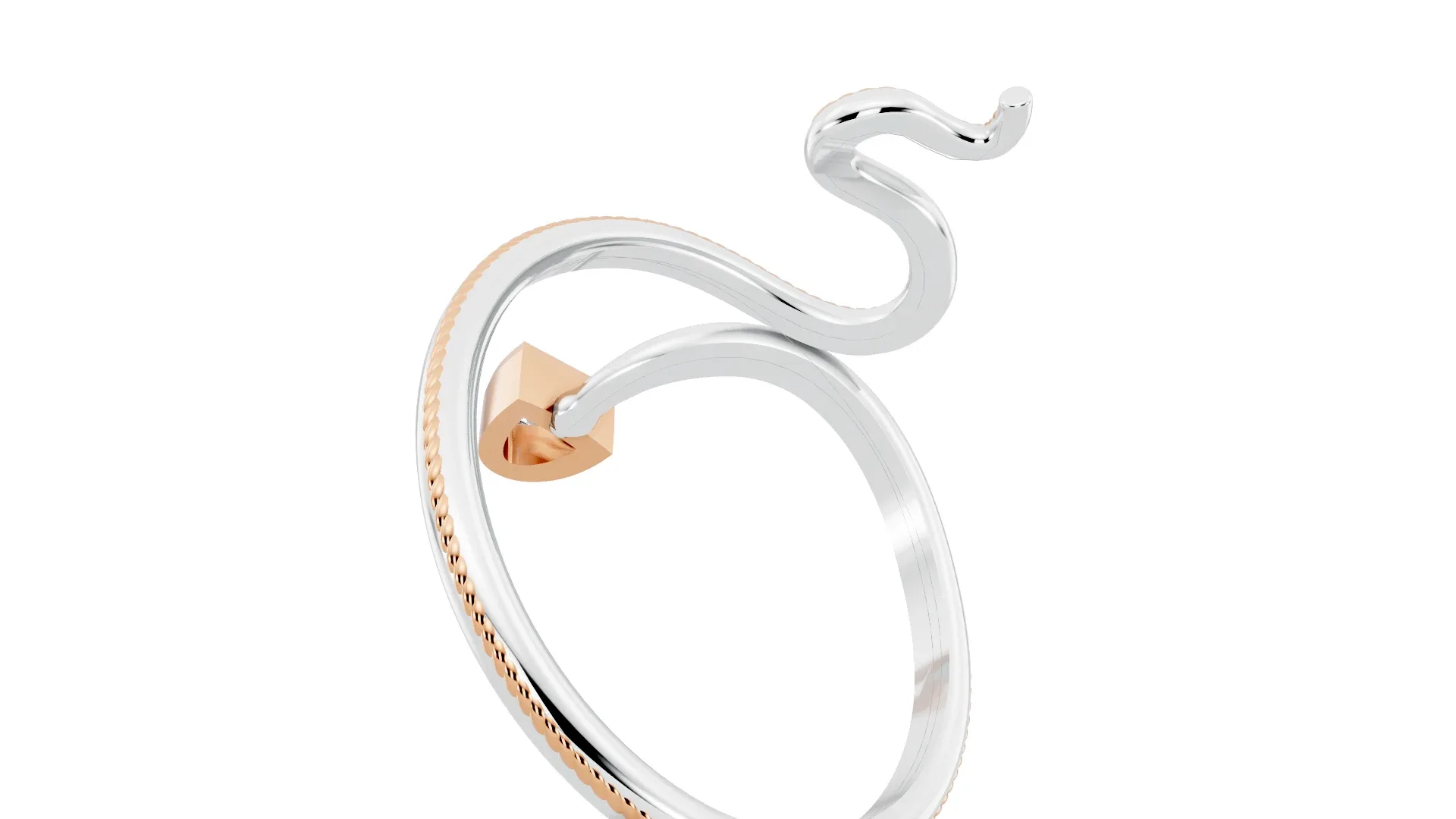 Calf cut Stone Head Snake Rope - FlippedNormals