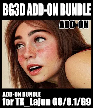 BG3D Add-On Pack for TX Lujan Premium Pack for G9 G8 G8.1