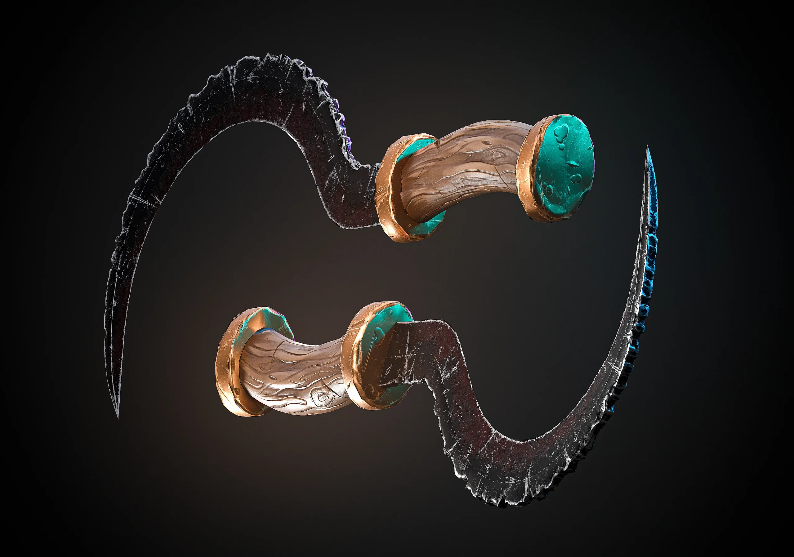 Stylized Pumpkin Boss UE4 UE5 Unity