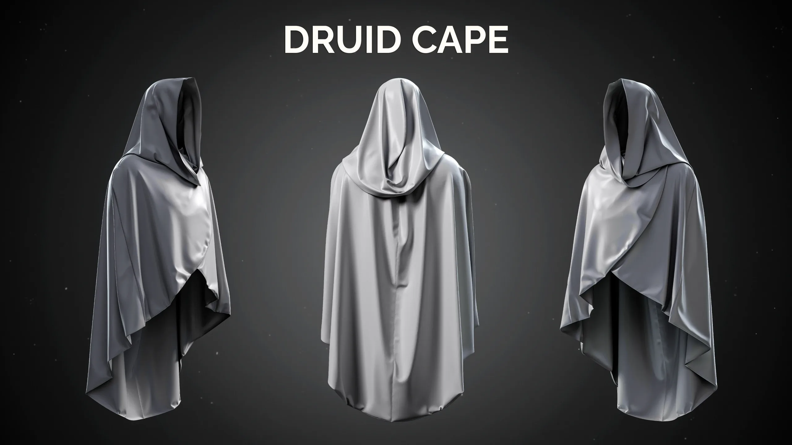 23 Cape And Cloak Basemesh Models Vol 02
