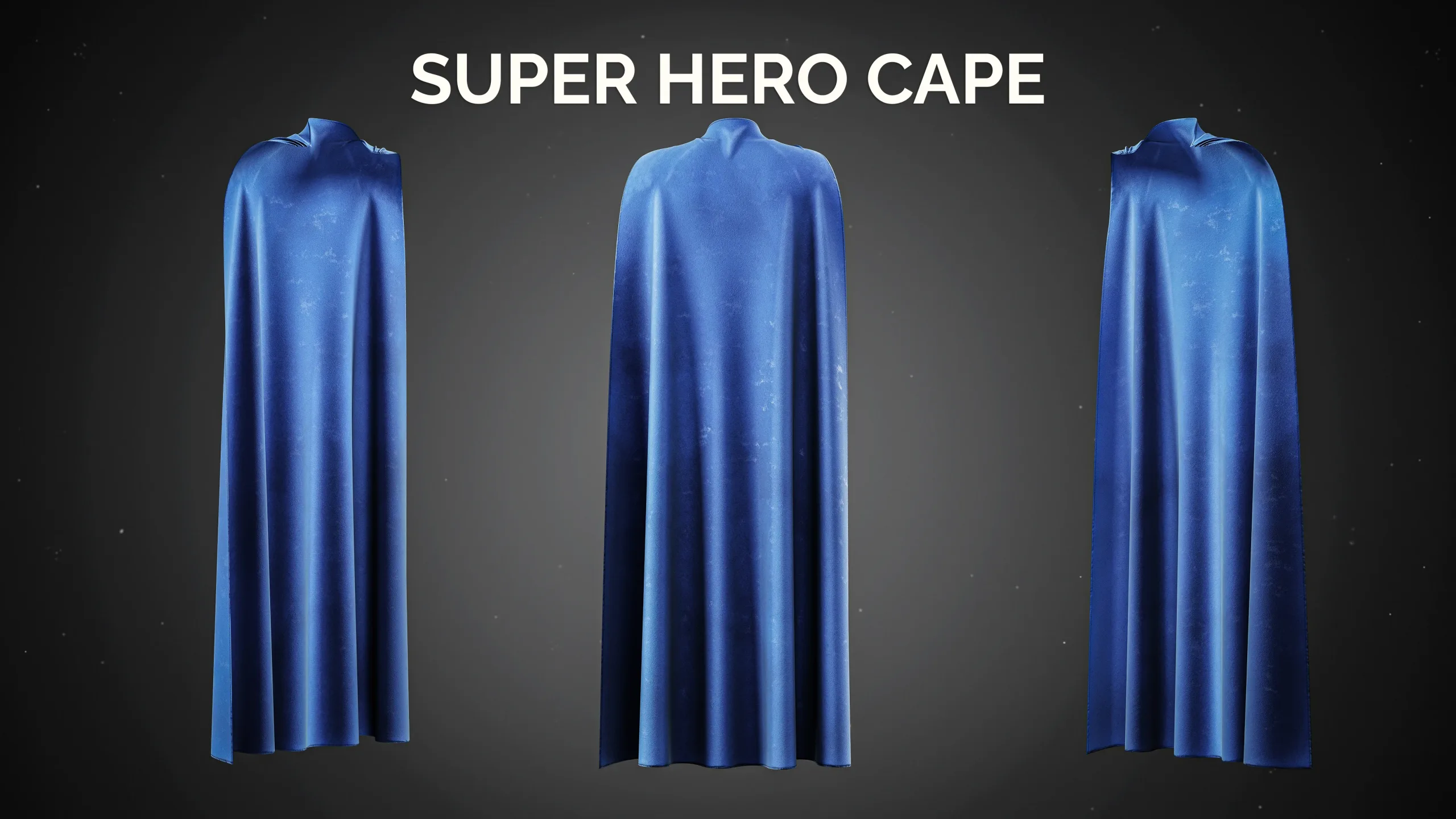 23 Cape And Cloak Basemesh Models Vol 02