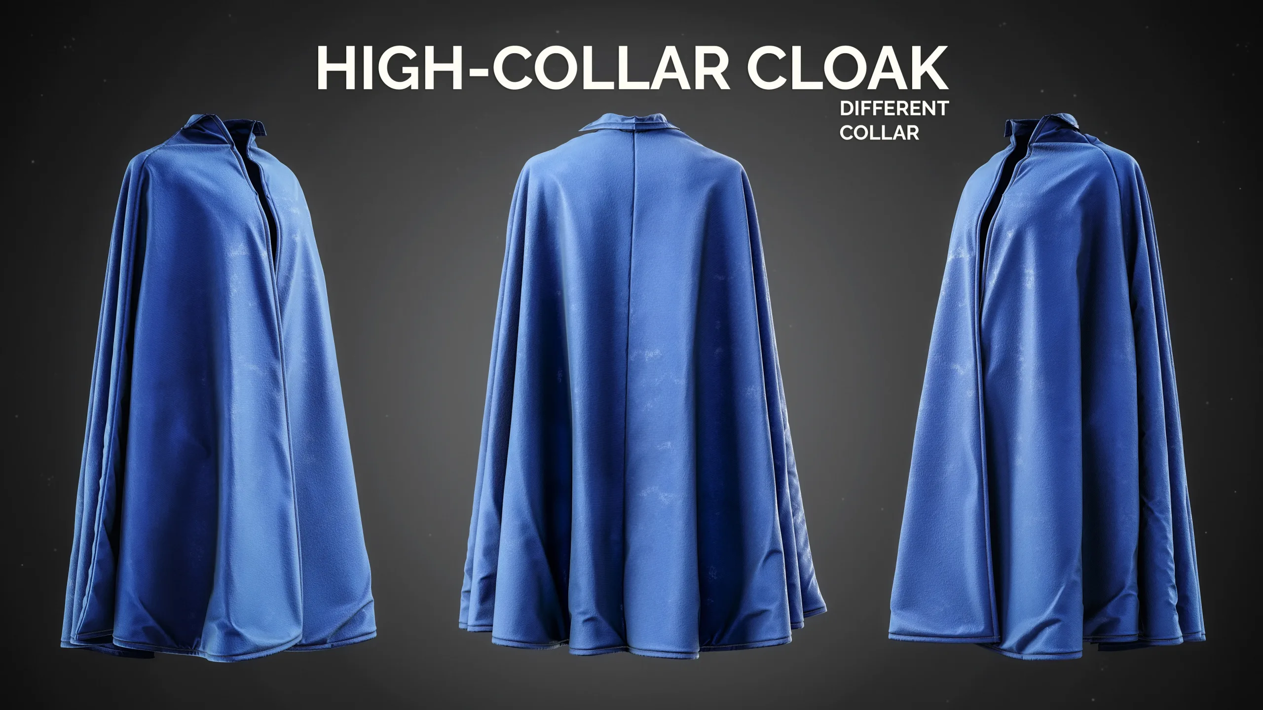 23 Cape And Cloak Basemesh Models Vol 02
