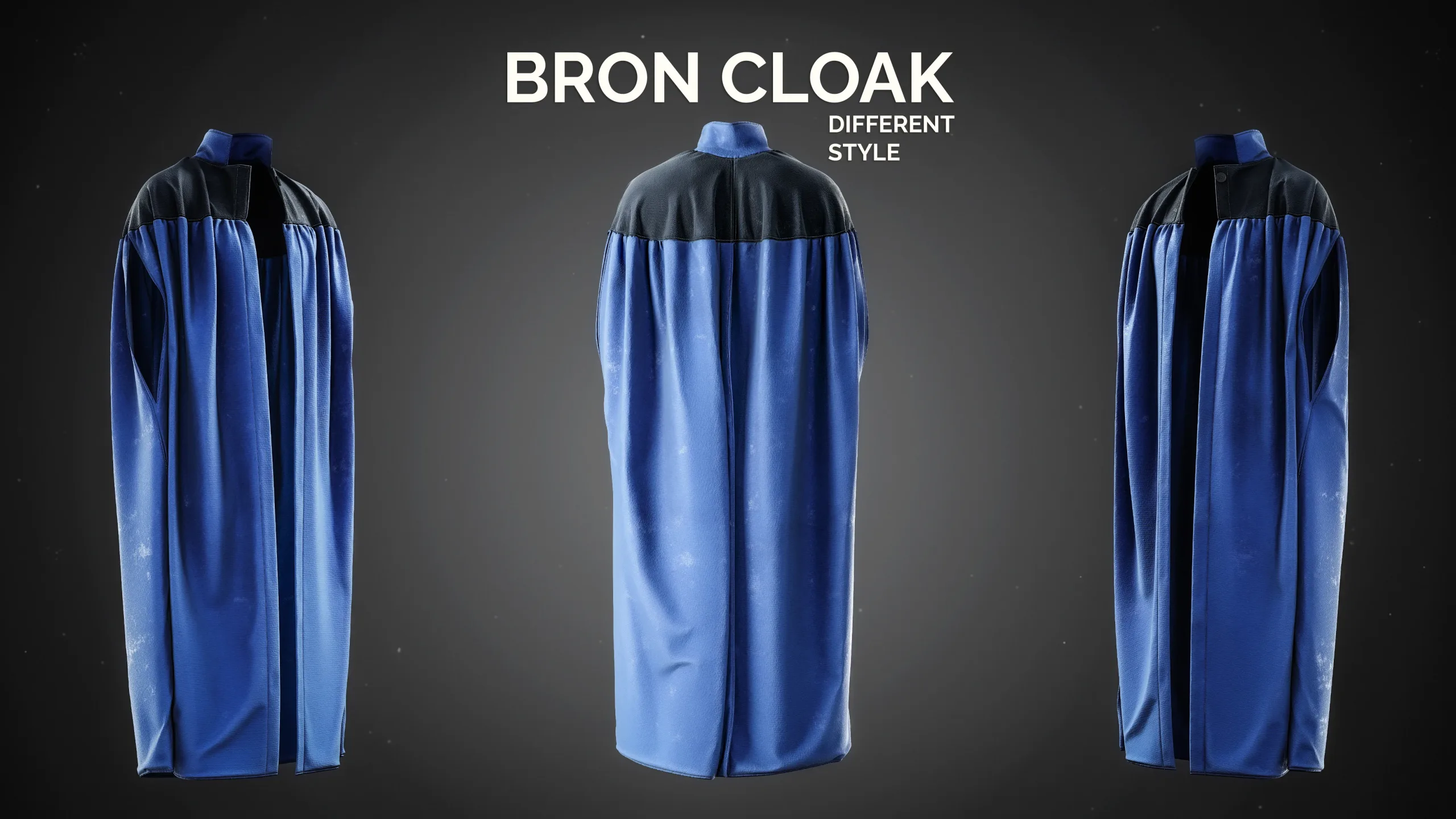 23 Cape And Cloak Basemesh Models Vol 02