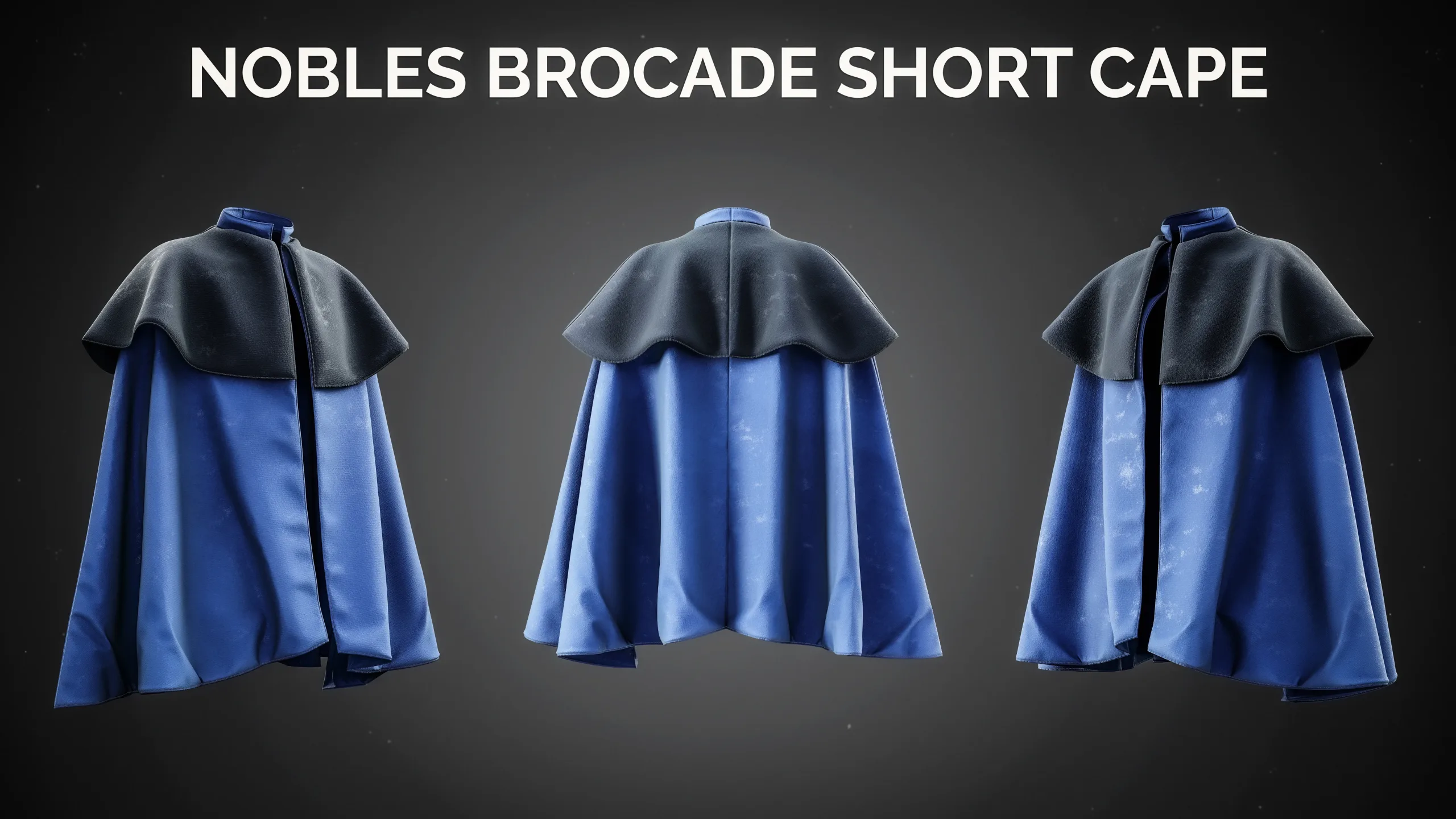 23 Cape And Cloak Basemesh Models Vol 02