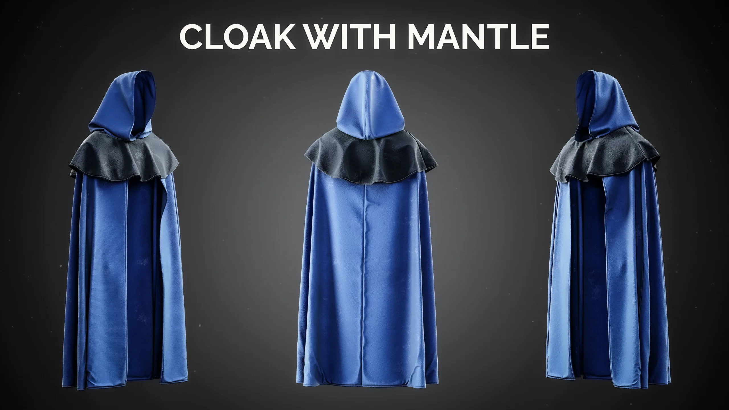 23 Cape And Cloak Basemesh Models Vol 02