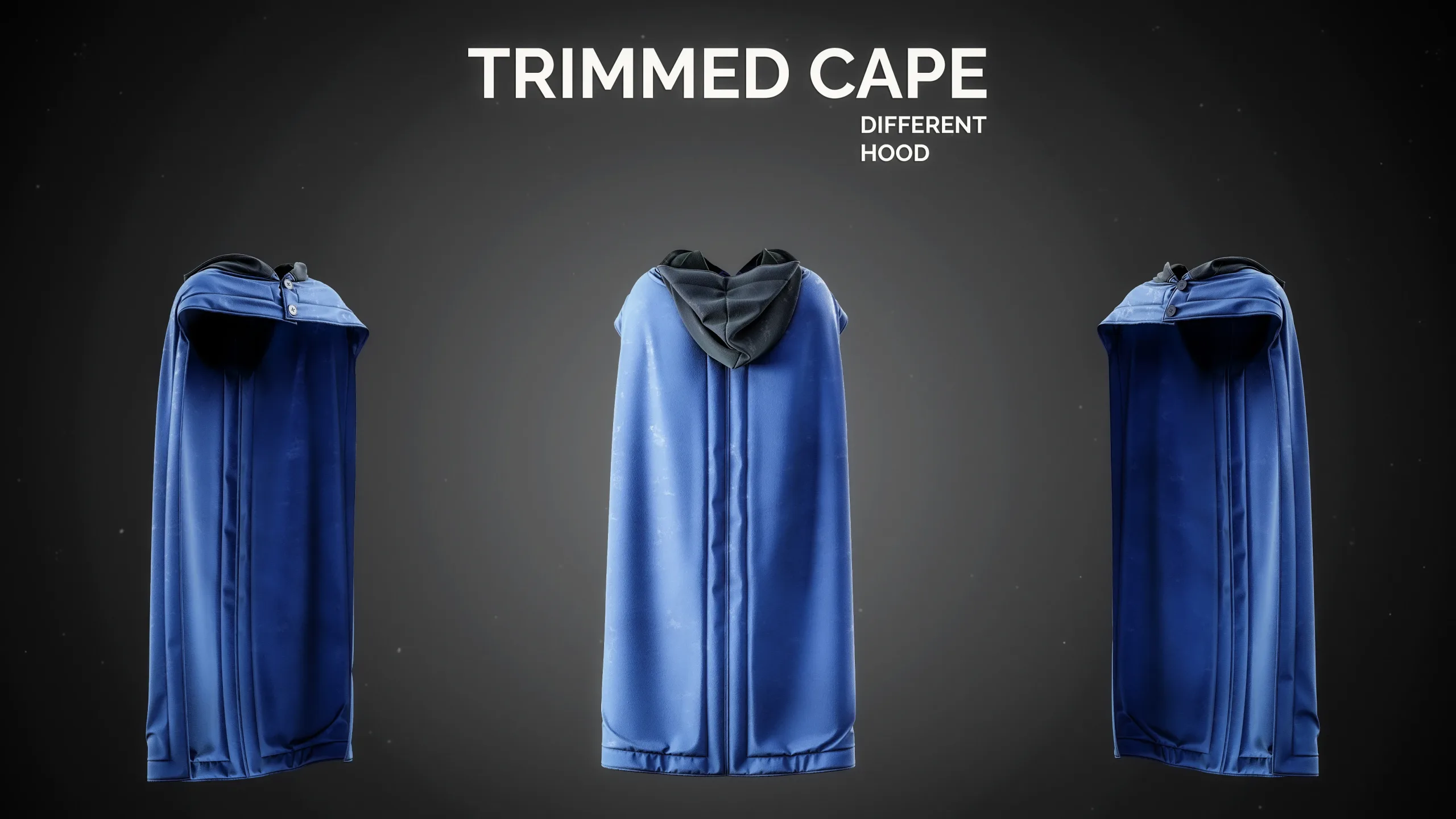 23 Cape And Cloak Basemesh Models Vol 02