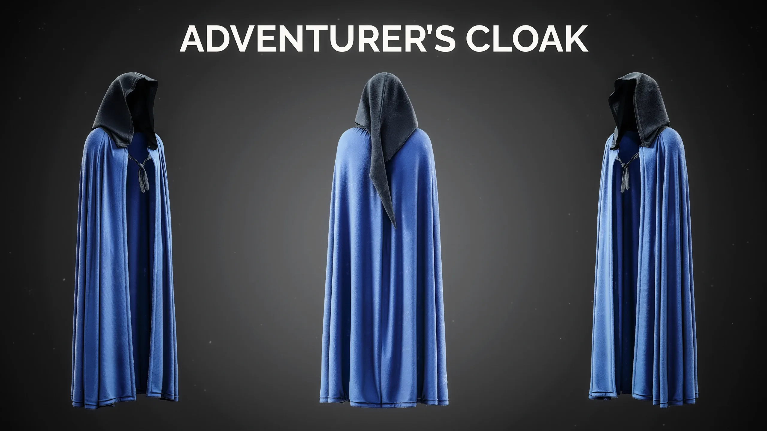 23 Cape And Cloak Basemesh Models Vol 02