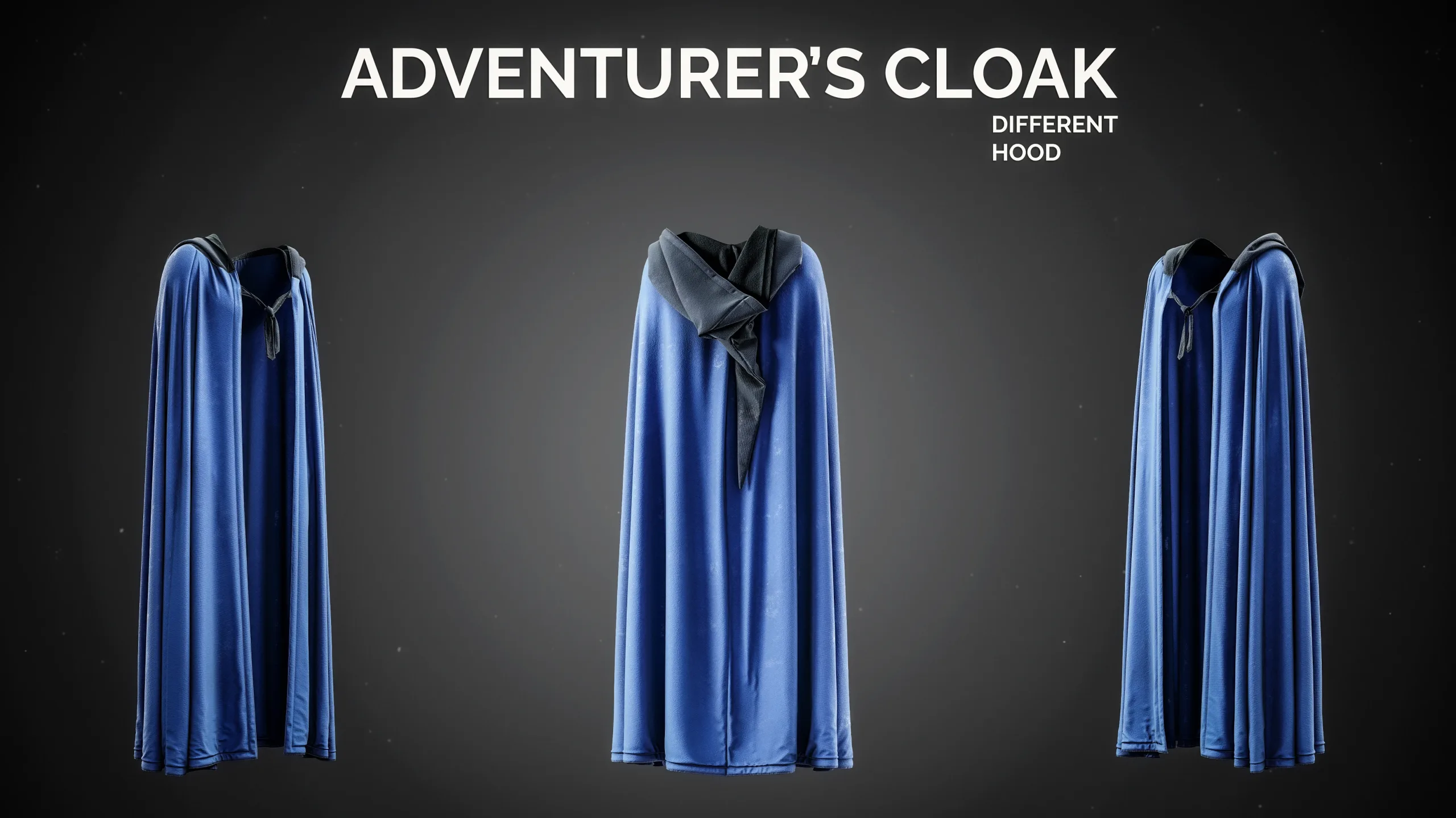 23 Cape And Cloak Basemesh Models Vol 02