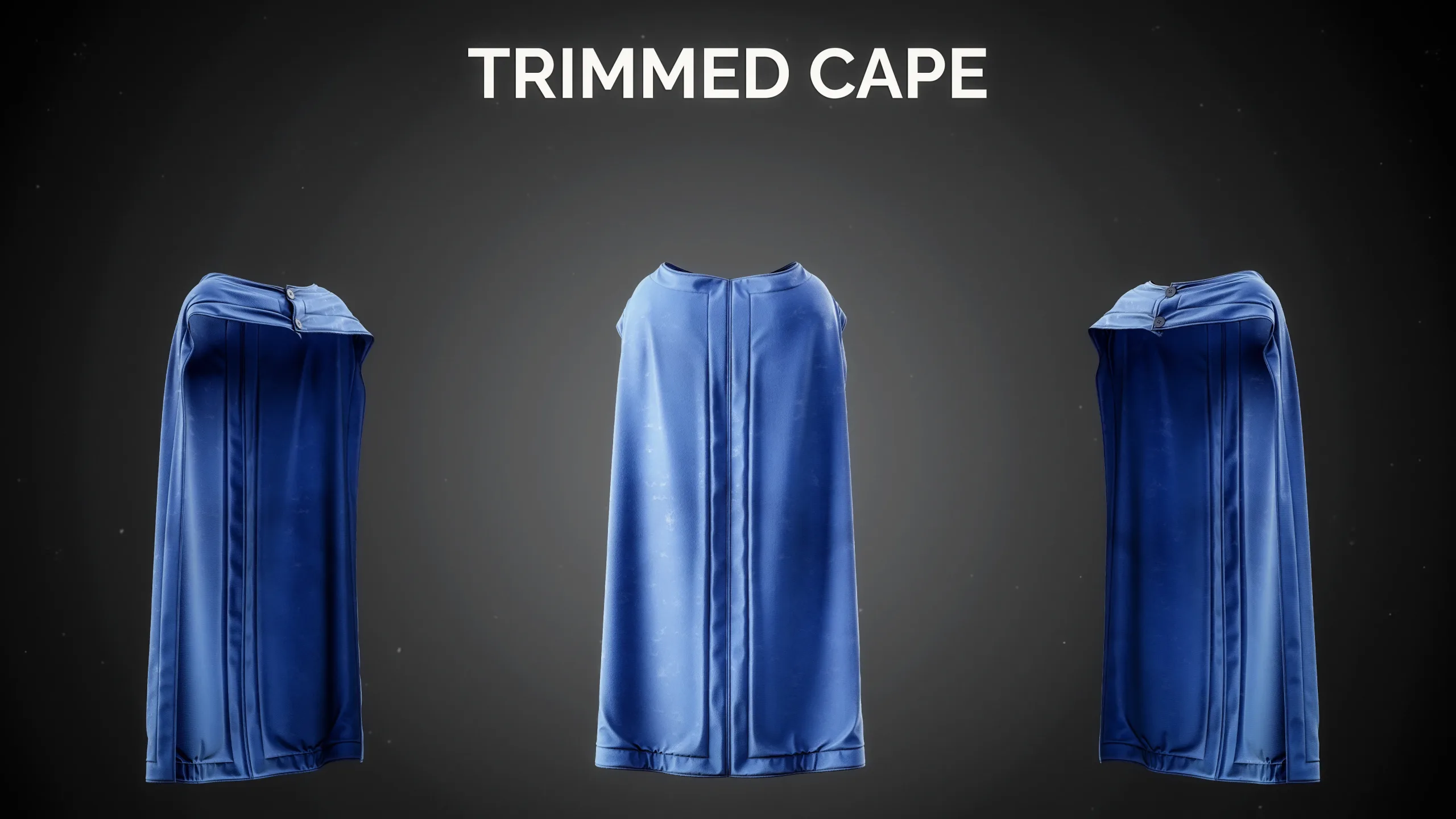 23 Cape And Cloak Basemesh Models Vol 02