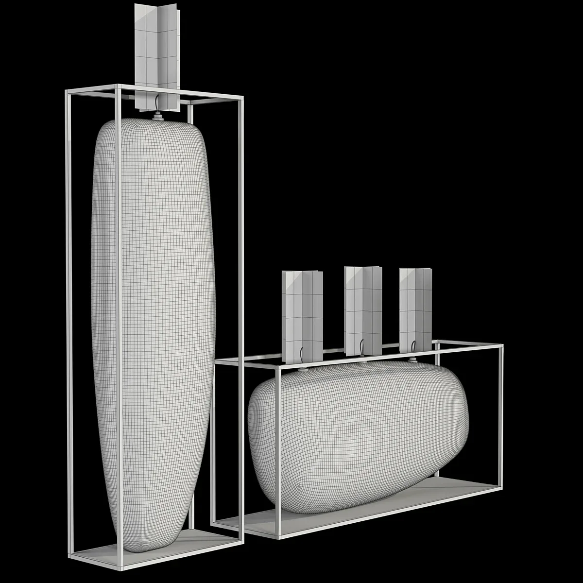 Overscale Flames Outdoor