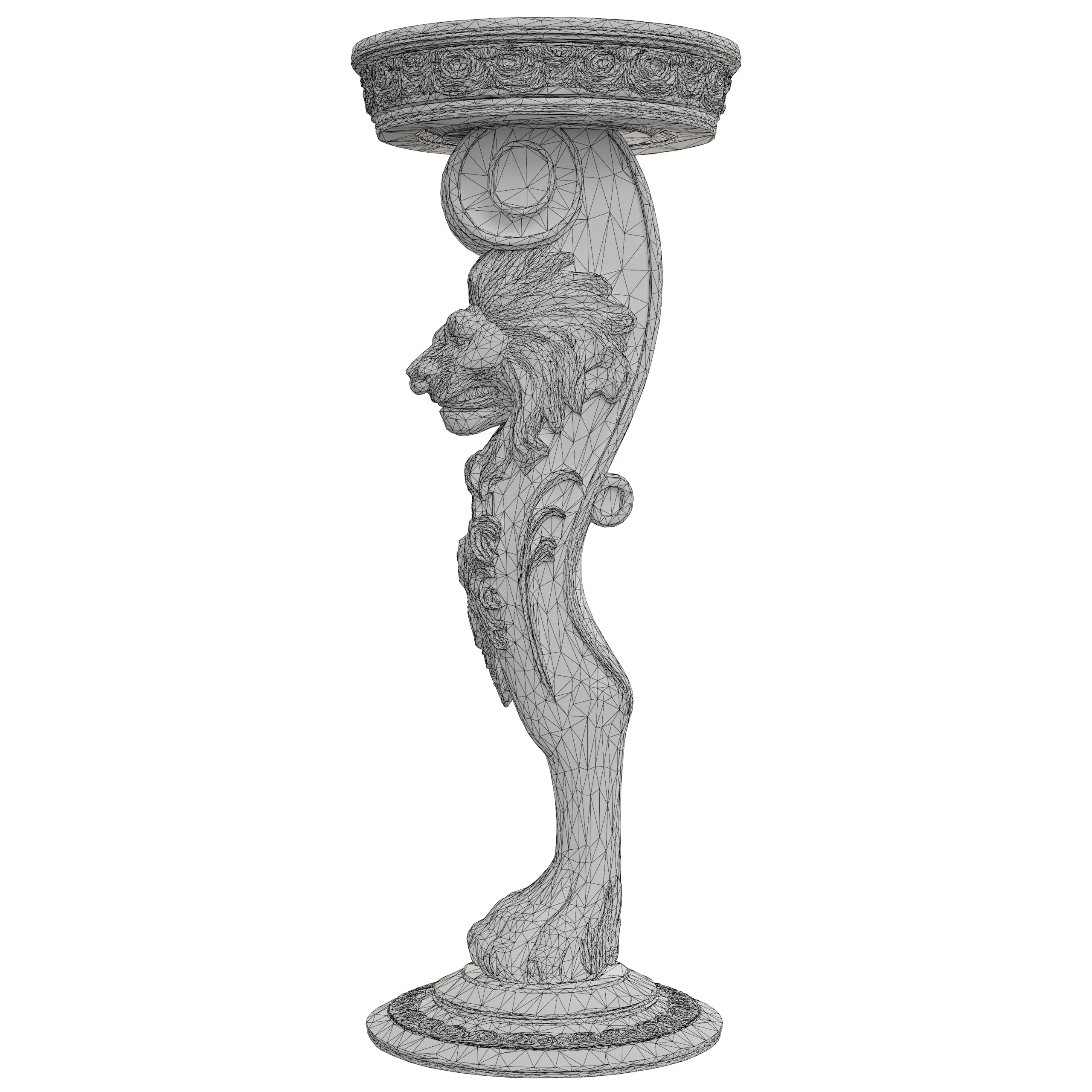 antique-lion-table-decor-flippednormals