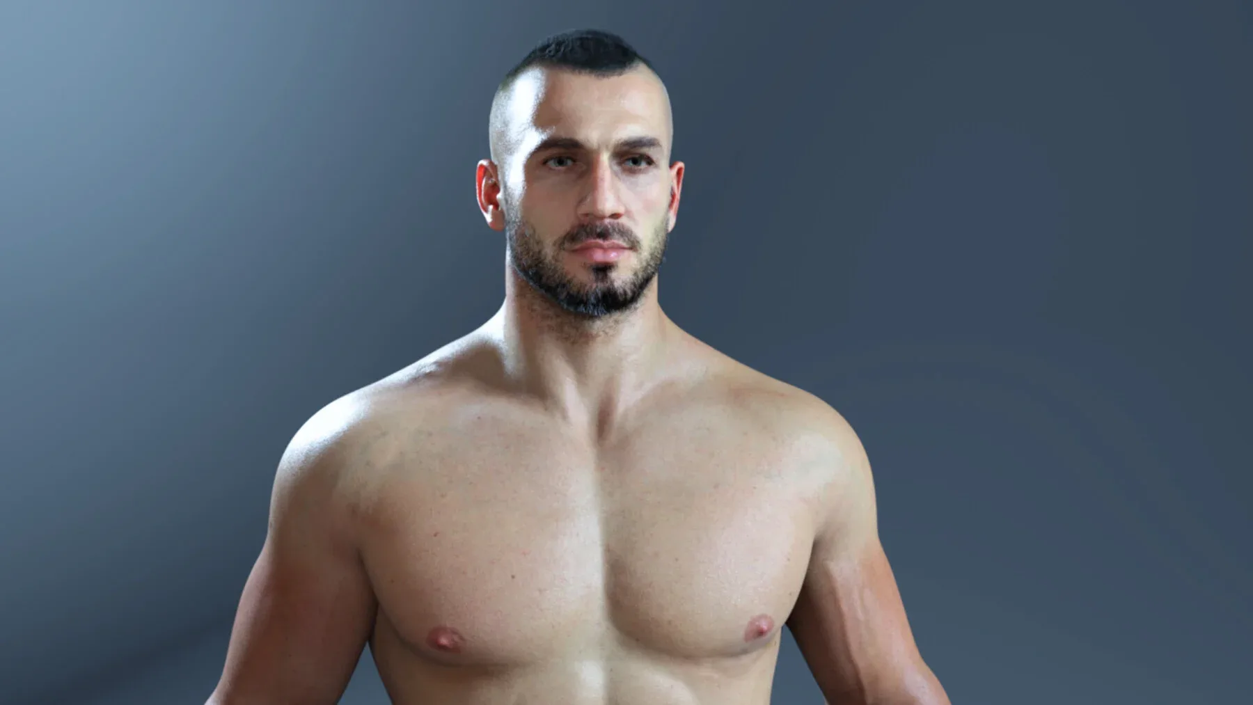 Advanced Realistic Base Game Character with Rig